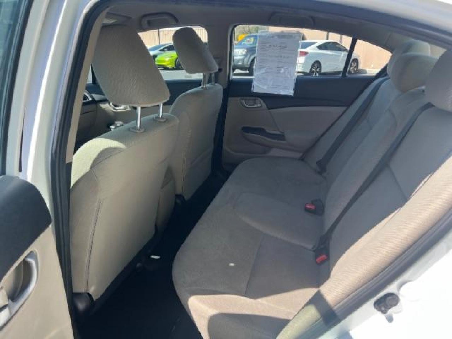 2013 Taffeta White /Beige Honda Civic LX (19XFB2F56DE) with an 1.8L I-4 i-VTEC variable valve control engine, Automatic transmission, located at 1865 East Red Hills Pkwy, St. George, 84770, (435) 628-0023, 37.120850, -113.543640 - We specialize in helping ALL people get the best financing available. No matter your credit score, good, bad or none we can get you an amazing rate. Had a bankruptcy, divorce, or repossessions? We give you the green light to get your credit back on the road. Low down and affordable payments that fit - Photo#22