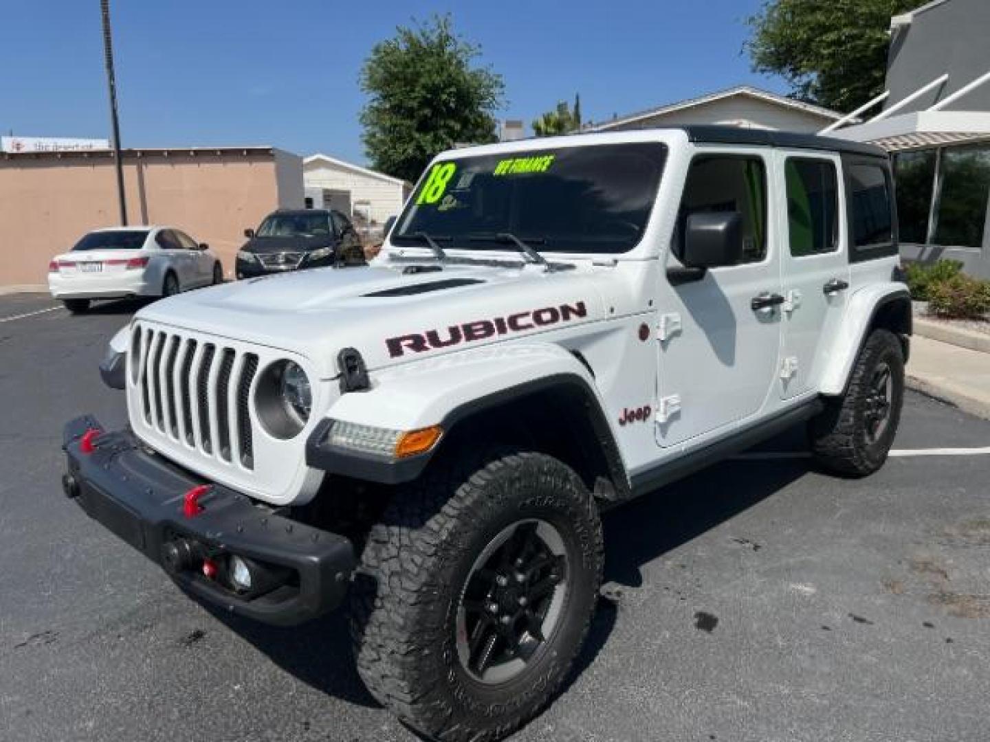 2018 Bright White Clearcoat /Black/Heritage Tan Jeep Wrangler Unlimited Rubicon 4x4 (1C4HJXFG6JW) with an Pentastar 3.6L V-6 DOHC engine, Automatic transmission, located at 940 North Main Street, Cedar City, UT, 84720, (435) 628-0023, 37.692936, -113.061897 - We specialize in helping ALL people get the best financing available. No matter your credit score, good, bad or none we can get you an amazing rate. Had a bankruptcy, divorce, or repossessions? We give you the green light to get your credit back on the road. Low down and affordable payments that fit - Photo#2