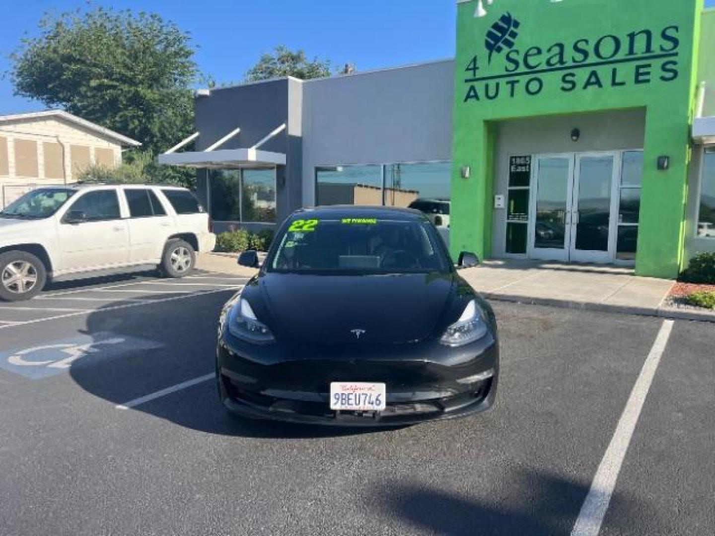 2022 Solid Black /Black Tesla Model 3 Long Range Dual Motor All-Wheel Drive (5YJ3E1EBXNF) with an Electric engine, Electric transmission, located at 1865 East Red Hills Pkwy, St. George, 84770, (435) 628-0023, 37.120850, -113.543640 - ****Price includes $4k IRS EV REBATE**** We are setup with IRS to file the rebate directly and take credit off the price of car. Check with IRS EV website to be sure you qualify. Trump has threatened to end rebate so ACT FAST! Full battery and motor warranty up to 120k miles We are THE southern - Photo#3