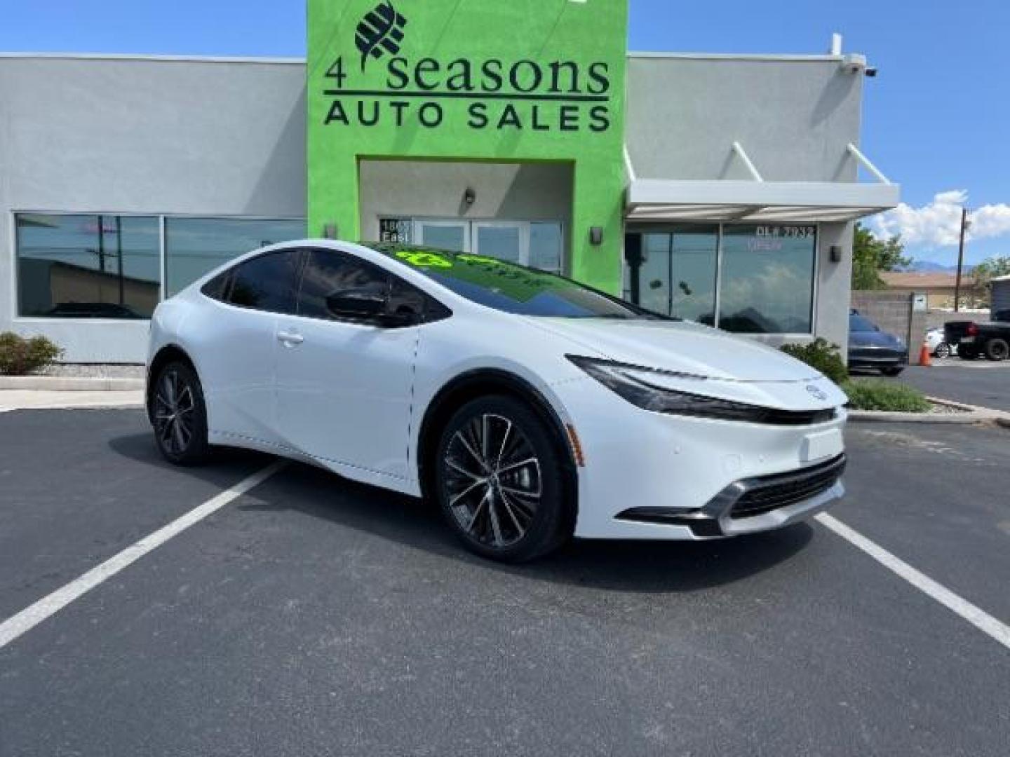 2023 Wind Chill Pearl /Gradient Black Toyota Prius Limited (JTDACAAU6P3) with an 2L I-4 port/direct injection engine, AUTOMATIC transmission, located at 1865 East Red Hills Pkwy, St. George, 84770, (435) 628-0023, 37.120850, -113.543640 - Photo#0
