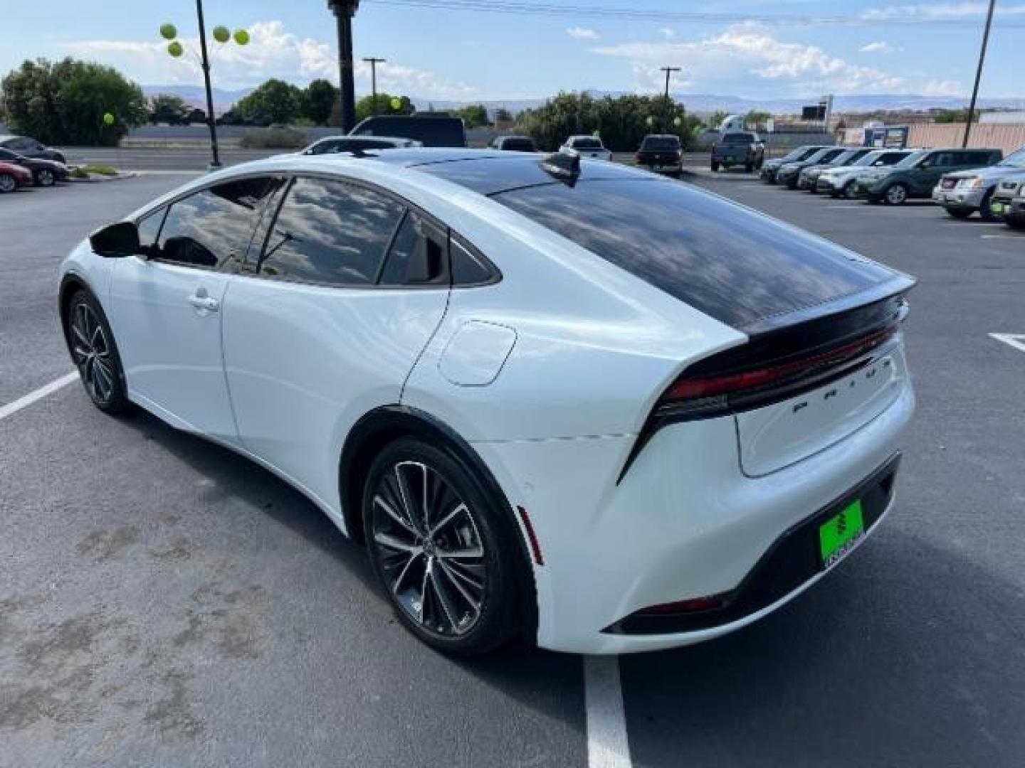 2023 Wind Chill Pearl /Gradient Black Toyota Prius Limited (JTDACAAU6P3) with an 2L I-4 port/direct injection engine, AUTOMATIC transmission, located at 1865 East Red Hills Pkwy, St. George, 84770, (435) 628-0023, 37.120850, -113.543640 - Photo#3