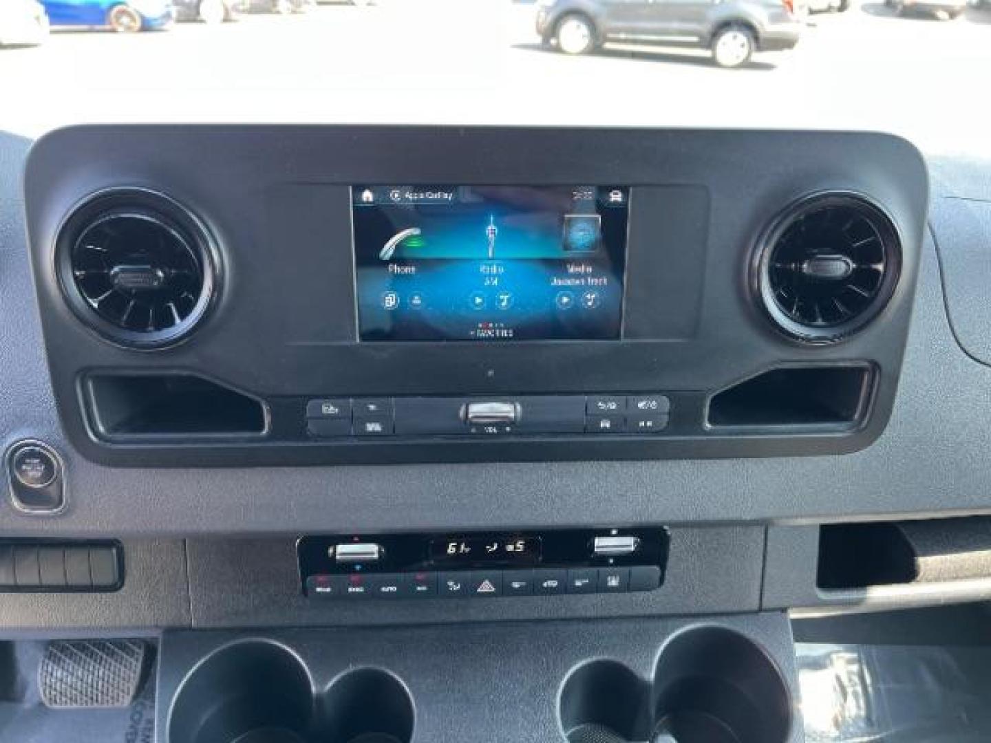 2024 Jet Black /Black Mercedes-Benz Sprinter 2500 Standard Roof 4-Cyl Diesel HO (W1Z4NFHYXRP) with an 2L I-4 diesel direct injection engine, Automatic transmission, located at 1865 East Red Hills Pkwy, St. George, 84770, (435) 628-0023, 37.120850, -113.543640 - Near new 12 passenger Sprinter. Low miles with full factory warranty. 1 owner and NO accidents. 3rd Row Seat Automatic Parking Back-Up Camera Blind Spot Monitor Bluetooth Connection Heated Front Seat(s) Privacy Glass Rain Sensing Wipers Rear A/C Rear Parking Aid Tire Pressure Monitor BLACK, LEATHER - Photo#18