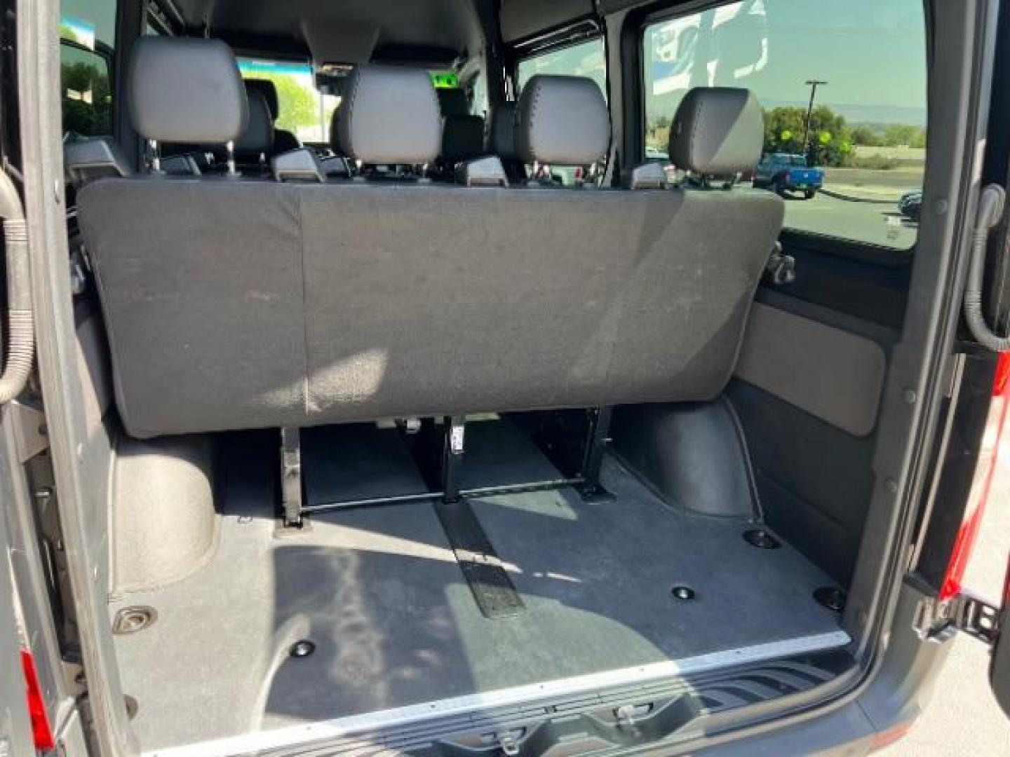 2024 Jet Black /Black Mercedes-Benz Sprinter 2500 Standard Roof 4-Cyl Diesel HO (W1Z4NFHYXRP) with an 2L I-4 diesel direct injection engine, Automatic transmission, located at 1865 East Red Hills Pkwy, St. George, 84770, (435) 628-0023, 37.120850, -113.543640 - Near new 12 passenger Sprinter. Low miles with full factory warranty. 1 owner and NO accidents. 3rd Row Seat Automatic Parking Back-Up Camera Blind Spot Monitor Bluetooth Connection Heated Front Seat(s) Privacy Glass Rain Sensing Wipers Rear A/C Rear Parking Aid Tire Pressure Monitor BLACK, LEATHER - Photo#23