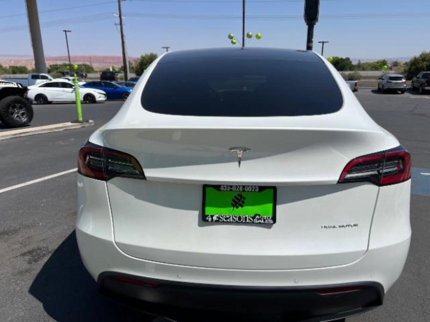 2021 Pearl White Multi-Coat Tesla Model Y Long Range Dual Motor All-Wheel Drive (5YJYGAEE9MF) , located at 1865 East Red Hills Pkwy, St. George, 84770, (435) 628-0023, 37.120850, -113.543640 - This Tesla is an AWD Long Range. 3rd ROW! 7 Seats!. Battery is 95% healthy, 293 on full charge. Near new condition! Full Tesla factory warranty up to 120k miles. Extended EV battery warranty available. Financing for ALL credit types. 4 Seasons Auto THE southern Utah Tesla Experts. Call or text - Photo#7