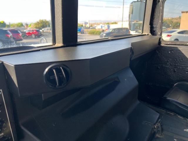1994 Silver /LEATHER AM GENERAL HUMMER 4DR (156266) with an 6.2L NA engine, AUTOMATIC transmission, located at 1865 East Red Hills Pkwy, St. George, 84770, (435) 628-0023, 37.120850, -113.543640 - Thouroghly upgraded M998. 6.2 V8. Full frame and body rhinolined, Restomod A/C, Full roof, Full doors (set of half doors also included). Upgraded seats, 4 noise cancelling headphones and more. Runs and drives perfect. Starts on first crank everytime. NO LEAKS. A/C unit is brand new and works amazin - Photo#23