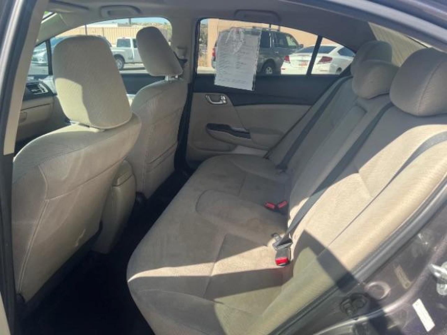 2013 Kona Coffee Metallic /Beige Honda Civic EX (19XFB2F82DE) with an 1.8L I-4 i-VTEC variable valve control engine, Automatic transmission, located at 940 North Main Street, Cedar City, UT, 84720, (435) 628-0023, 37.692936, -113.061897 - We specialize in helping ALL people get the best financing available. No matter your credit score, good, bad or none we can get you an amazing rate. Had a bankruptcy, divorce, or repossessions? We give you the green light to get your credit back on the road. Low down and affordable payments that fit - Photo#22