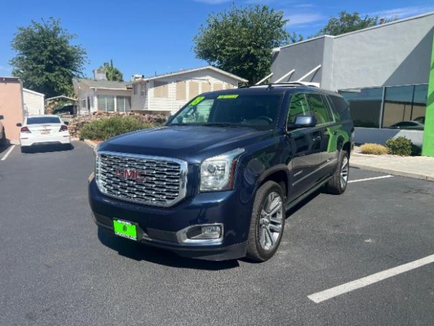 2018 Dark Sapphire Blue Metallic /Jet Black GMC Yukon XL Denali (1GKS2HKJ6JR) with an EcoTec3 6.2L V-8 gasoline direct injection engine, Automatic transmission, located at 1865 East Red Hills Pkwy, St. George, 84770, (435) 628-0023, 37.120850, -113.543640 - Full size Yukon XL 4x4 in excellent condition. Runs a drives perfect. Had all its maintenance done on time. Loaded with every option: 8 Seats, Dual DVD, Trailering Package, Adaptive cruise, Sunroof, backup camera. We specialize in helping ALL people get the best financing available. No matter you - Photo#2