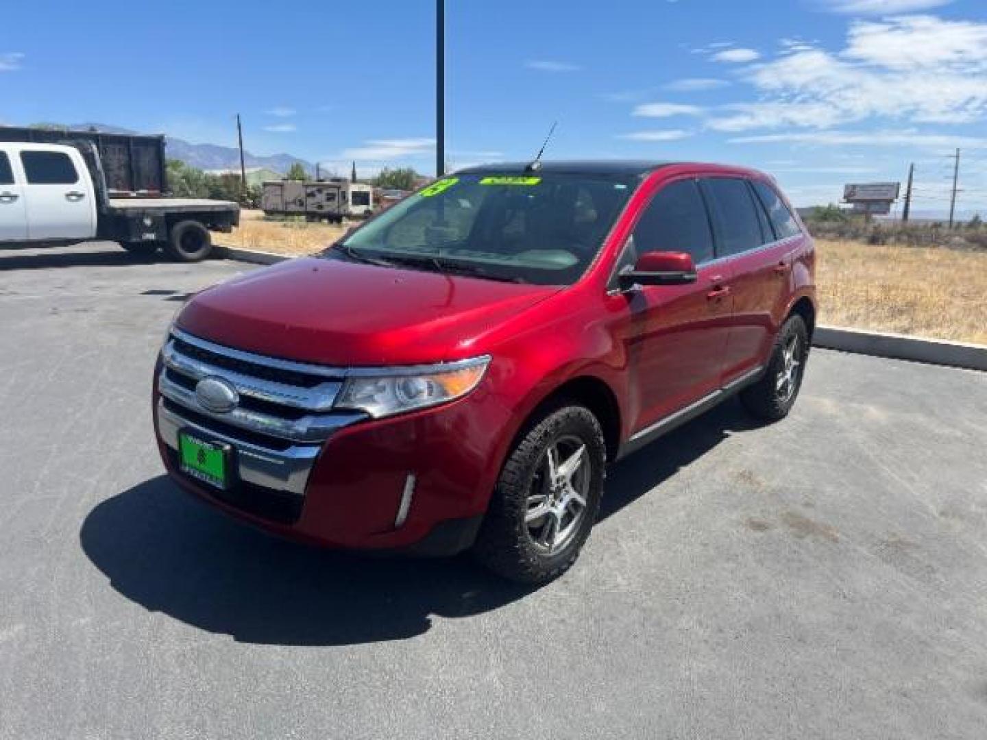 2013 Ruby Red Metallic Tinted Clearcoat /Sienna w/Charcoal Black Ford Edge Limited (2FMDK4KC4DB) with an 3.5L V-6 DOHC engine, AUTOMATIC transmission, located at 1865 East Red Hills Pkwy, St. George, 84770, (435) 628-0023, 37.120850, -113.543640 - Photo#2