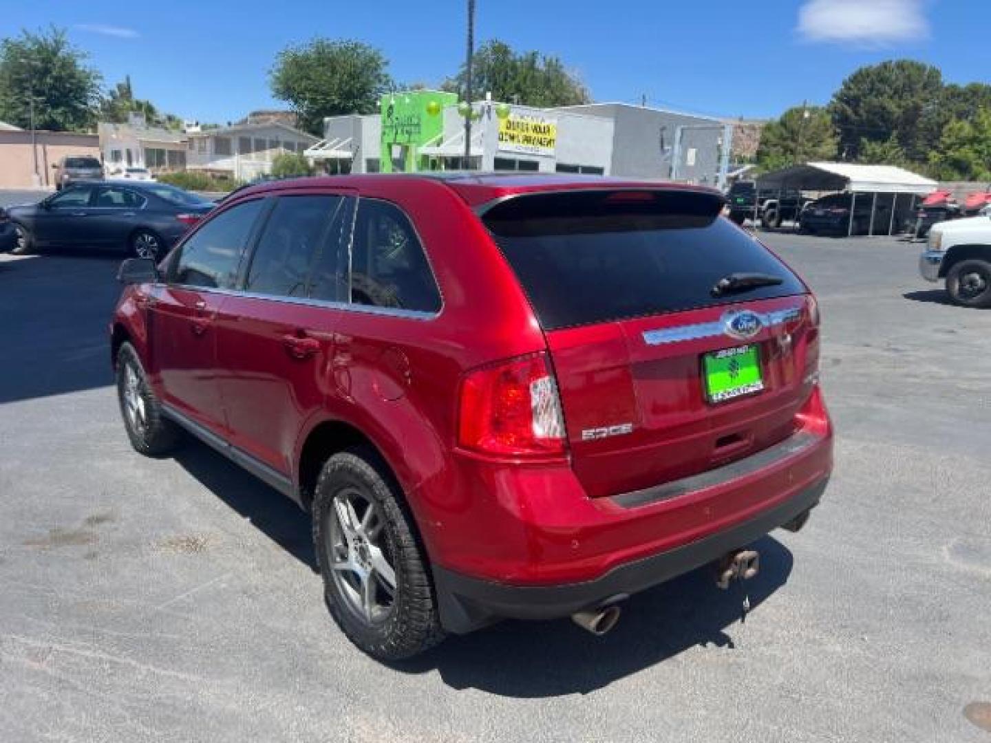 2013 Ruby Red Metallic Tinted Clearcoat /Sienna w/Charcoal Black Ford Edge Limited (2FMDK4KC4DB) with an 3.5L V-6 DOHC engine, AUTOMATIC transmission, located at 1865 East Red Hills Pkwy, St. George, 84770, (435) 628-0023, 37.120850, -113.543640 - Photo#4