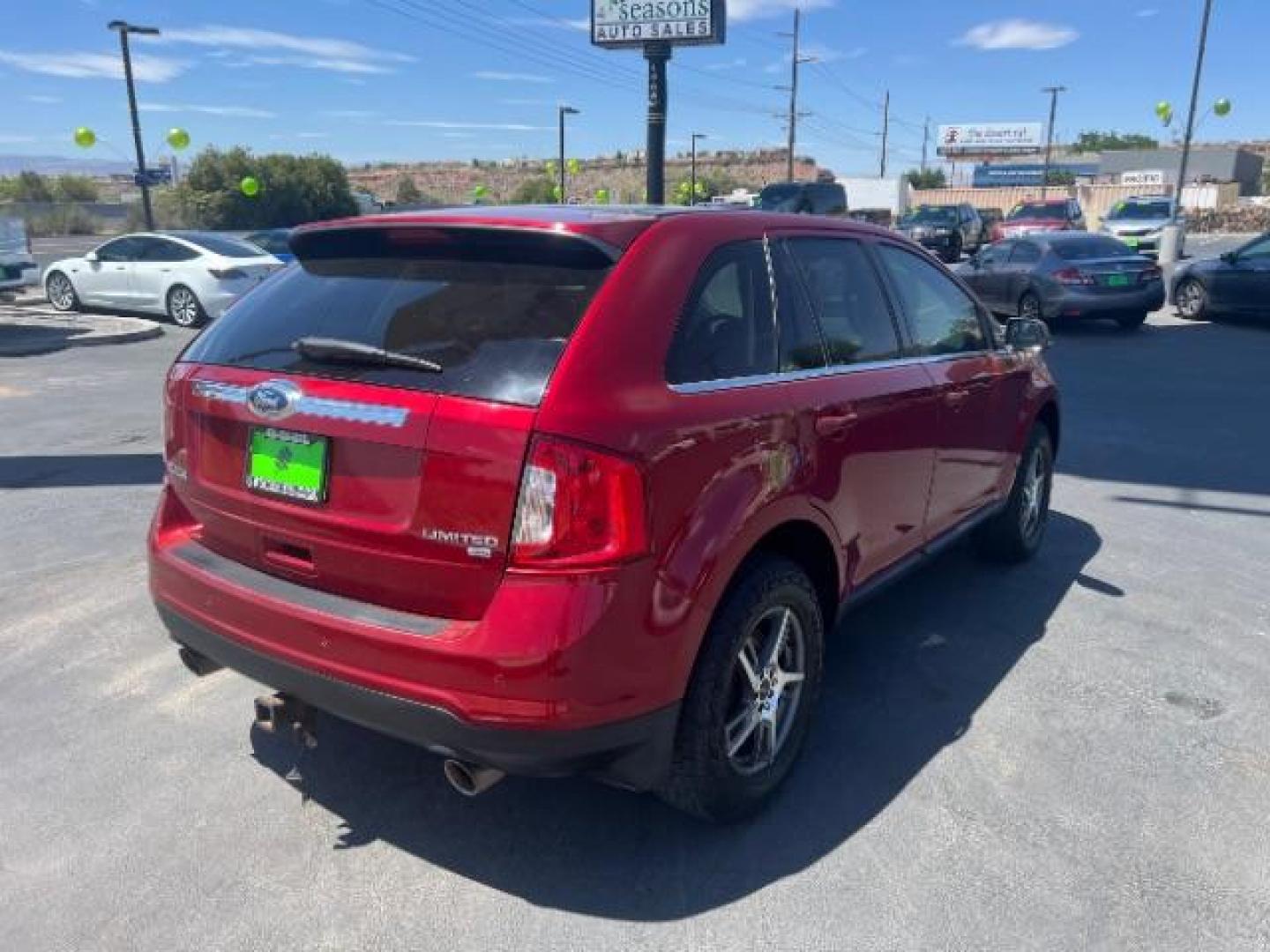 2013 Ruby Red Metallic Tinted Clearcoat /Sienna w/Charcoal Black Ford Edge Limited (2FMDK4KC4DB) with an 3.5L V-6 DOHC engine, AUTOMATIC transmission, located at 1865 East Red Hills Pkwy, St. George, 84770, (435) 628-0023, 37.120850, -113.543640 - Photo#6