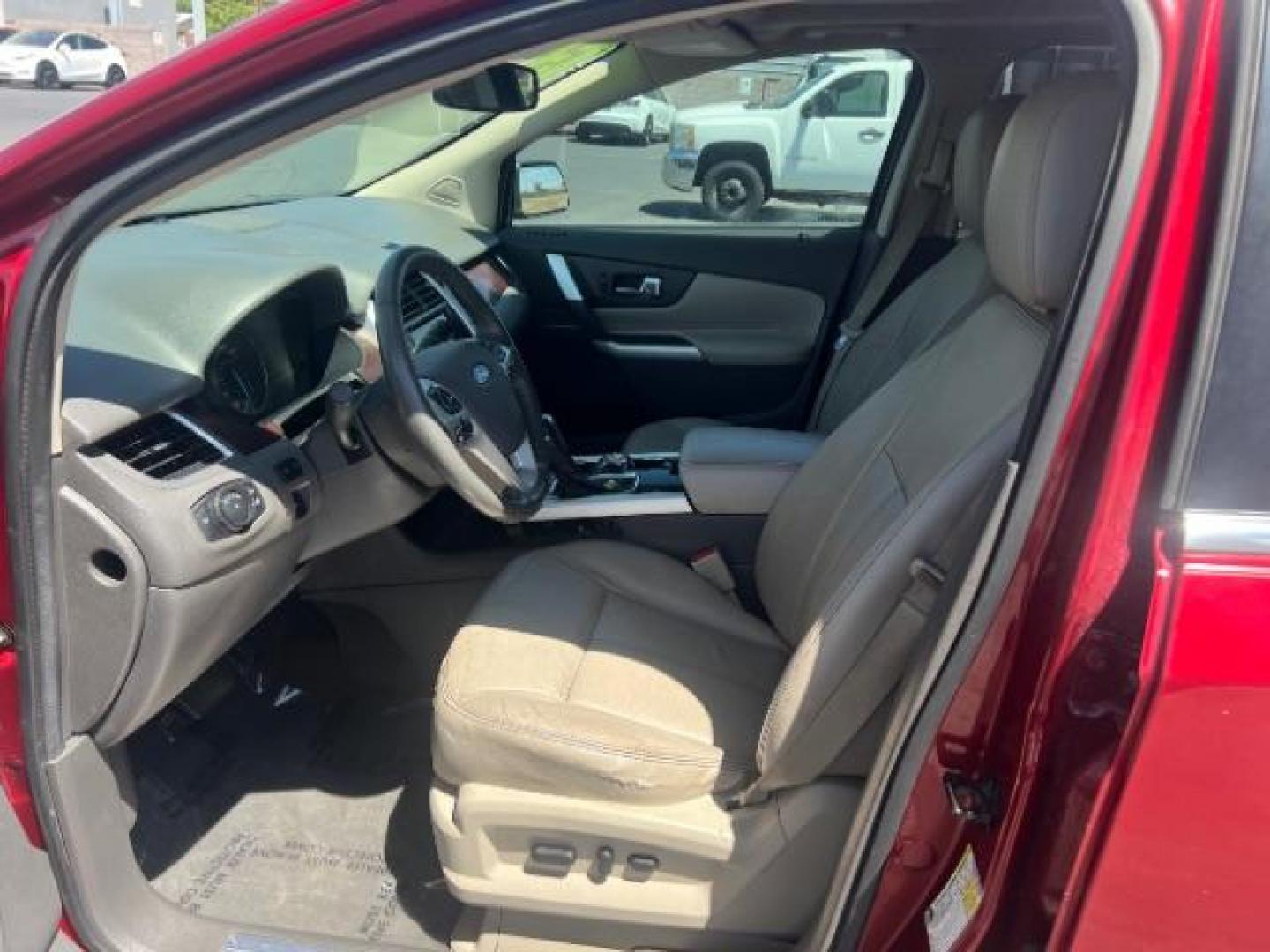 2013 Ruby Red Metallic Tinted Clearcoat /Sienna w/Charcoal Black Ford Edge Limited (2FMDK4KC4DB) with an 3.5L V-6 DOHC engine, AUTOMATIC transmission, located at 1865 East Red Hills Pkwy, St. George, 84770, (435) 628-0023, 37.120850, -113.543640 - Photo#10
