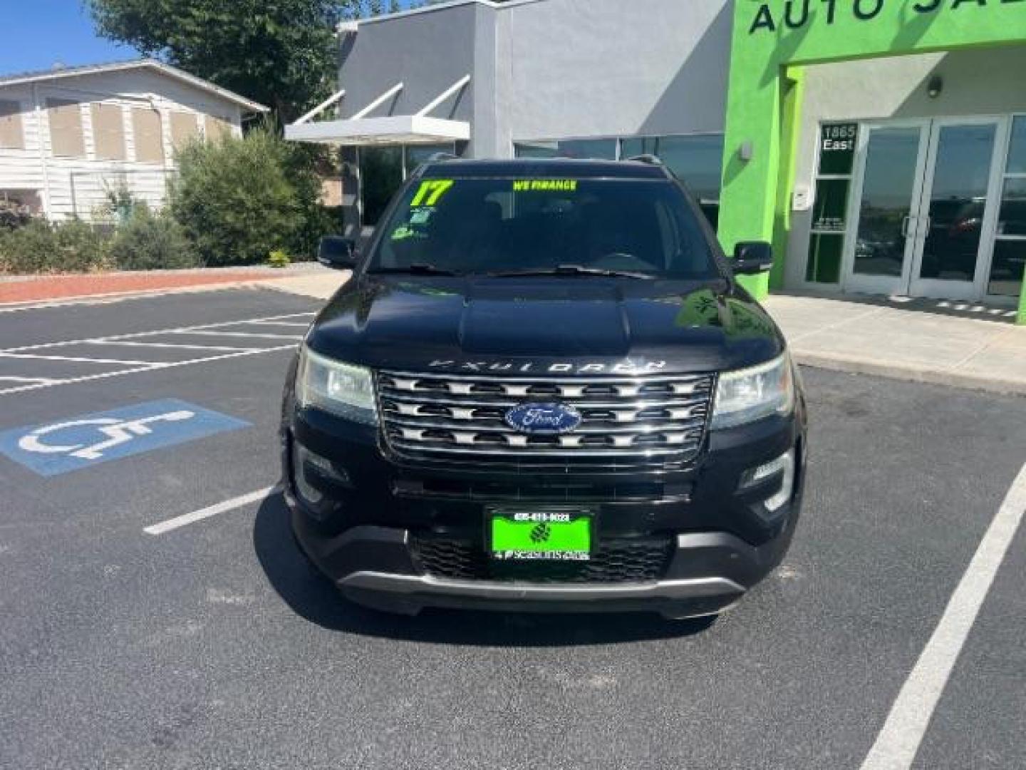 2017 Shadow Black /Dark Earth Gray Ford Explorer XLT (1FM5K7D87HG) with an EcoBoost 2.3L I-4 gasoline direct injection engine, Automatic transmission, located at 1865 East Red Hills Pkwy, St. George, 84770, (435) 628-0023, 37.120850, -113.543640 - Photo#1