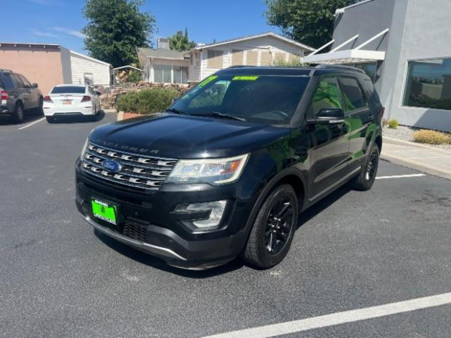 2017 Shadow Black /Dark Earth Gray Ford Explorer XLT (1FM5K7D87HG) with an EcoBoost 2.3L I-4 gasoline direct injection engine, Automatic transmission, located at 1865 East Red Hills Pkwy, St. George, 84770, (435) 628-0023, 37.120850, -113.543640 - Photo#2