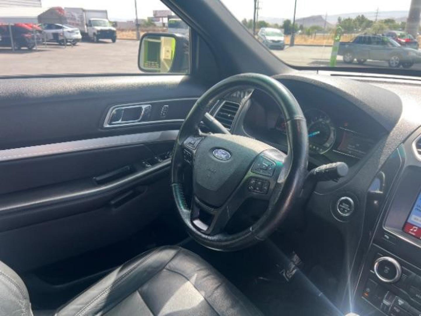 2017 Shadow Black /Dark Earth Gray Ford Explorer XLT (1FM5K7D87HG) with an EcoBoost 2.3L I-4 gasoline direct injection engine, Automatic transmission, located at 1865 East Red Hills Pkwy, St. George, 84770, (435) 628-0023, 37.120850, -113.543640 - Photo#34