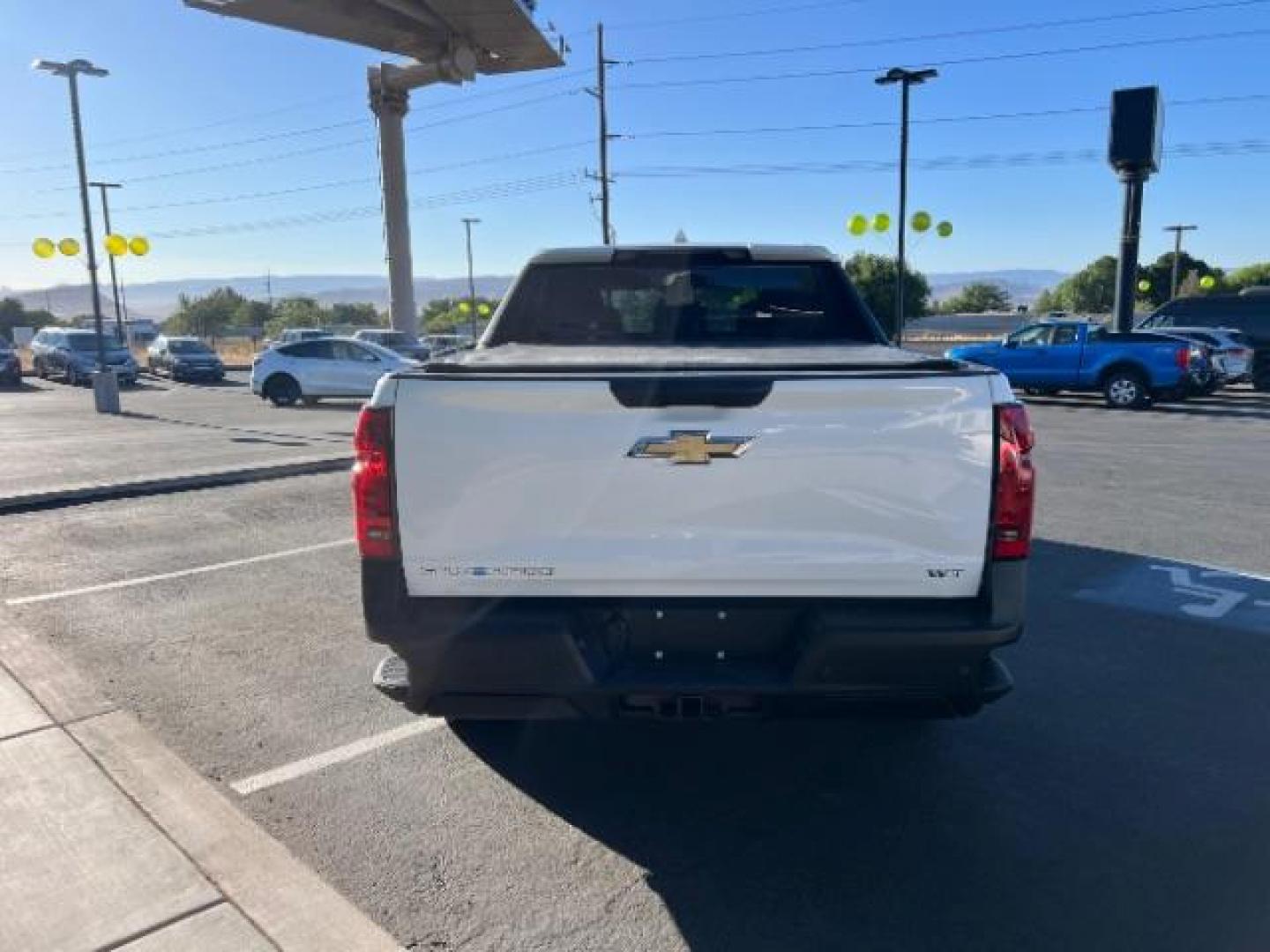 2024 Summit White /Jet Black Chevrolet Silverado EV Work Truck (1GC10UED4RU) with an ELECTRIC engine, Continuously Variable Transmission transmission, located at 1865 East Red Hills Pkwy, St. George, 84770, (435) 628-0023, 37.120850, -113.543640 - Brand new Silverado EV at huge discount. Gets 450 miles on full charge. Capable to super charge on Tesla network with included adapter. The 2024 Chevrolet Silverado EV WT (Work Truck) is a full-size electric pickup designed for work and fleet use. It features a dual-motor, all-wheel-drive system, - Photo#5