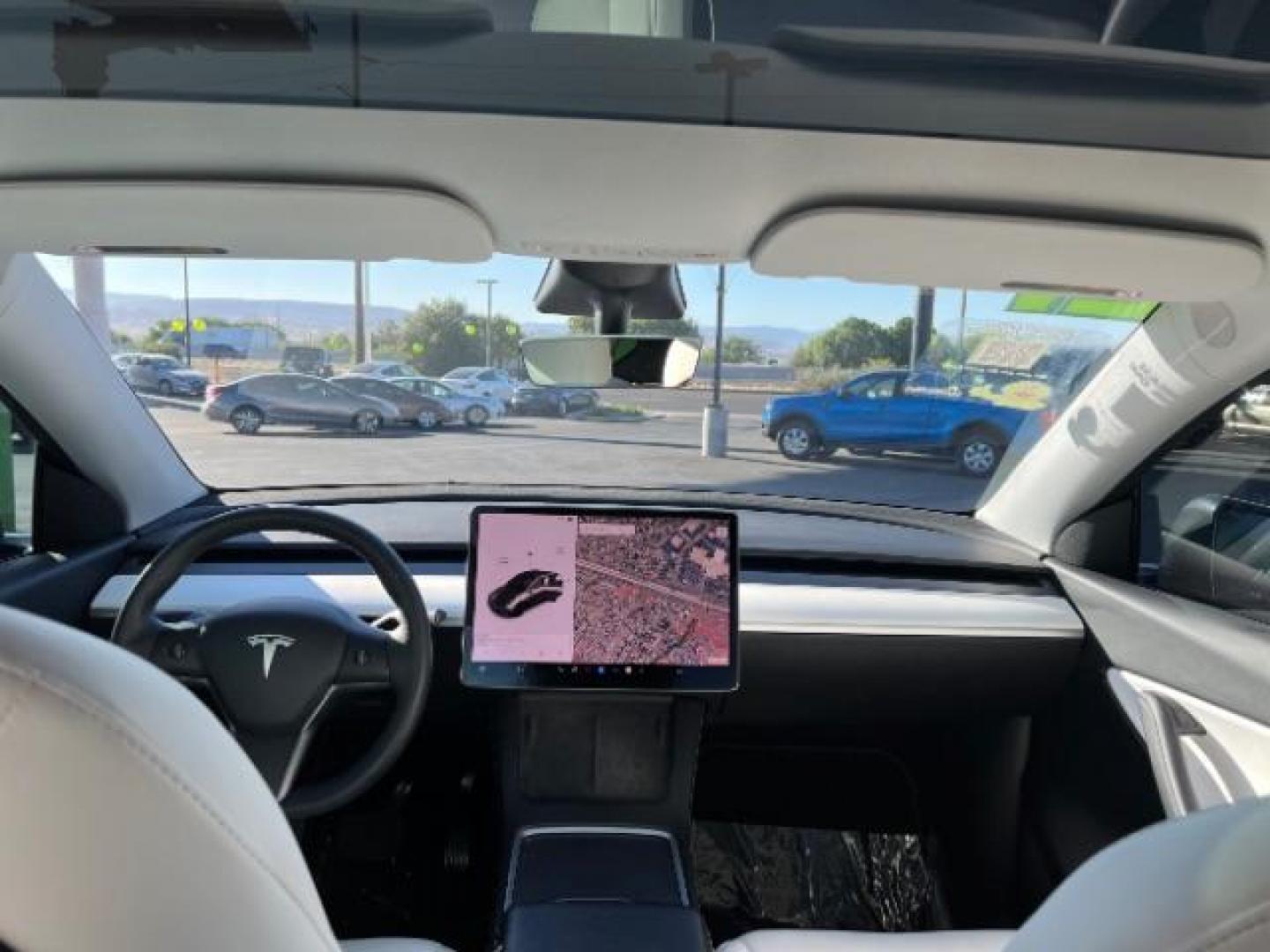 2021 Midnight Silver Metallic /White/Black Tesla Model Y Long Range Dual Motor All-Wheel Drive (5YJYGDEE8MF) with an ELECTRIC engine, Continuously Variable Transmission transmission, located at 1865 East Red Hills Pkwy, St. George, 84770, (435) 628-0023, 37.120850, -113.543640 - ****Price includes $4k IRS EV REBATE**** We are approved to file the EV rebate directly with the IRS. We recived the funds in 7 days and take credit off the price of car. Check with IRS EV website to be sure you qualify. This program ends Sept 30th so ACT FAST! This Tesla is an AWD Long Range. Bat - Photo#23