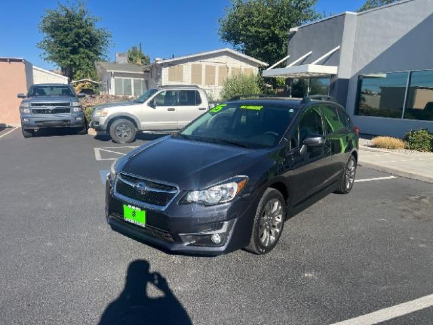 2015 Dark Gray Metallic /Black Subaru Impreza 2.0i Sport Limited (JF1GPAV65F8) with an 2L H-4 DOHC engine, Automatic transmission, located at 940 North Main Street, Cedar City, UT, 84720, (435) 628-0023, 37.692936, -113.061897 - We specialize in helping ALL people get the best financing available. No matter your credit score, good, bad or none we can get you an amazing rate. Had a bankruptcy, divorce, or repossessions? We give you the green light to get your credit back on the road. Low down and affordable payments that fit - Photo#2