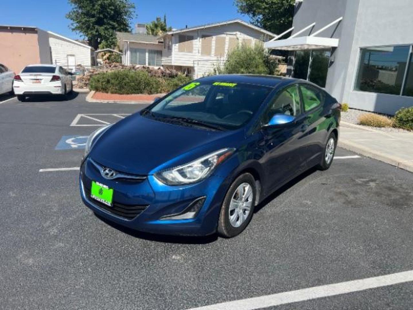 2016 Lakeside Blue /Gray Hyundai Elantra SE (5NPDH4AE2GH) with an Nu 1.8L I-4 DOHC engine, Automatic transmission, located at 940 North Main Street, Cedar City, UT, 84720, (435) 628-0023, 37.692936, -113.061897 - We specialize in helping ALL people get the best financing available. No matter your credit score, good, bad or none we can get you an amazing rate. Had a bankruptcy, divorce, or repossessions? We give you the green light to get your credit back on the road. Low down and affordable payments that fit - Photo#2