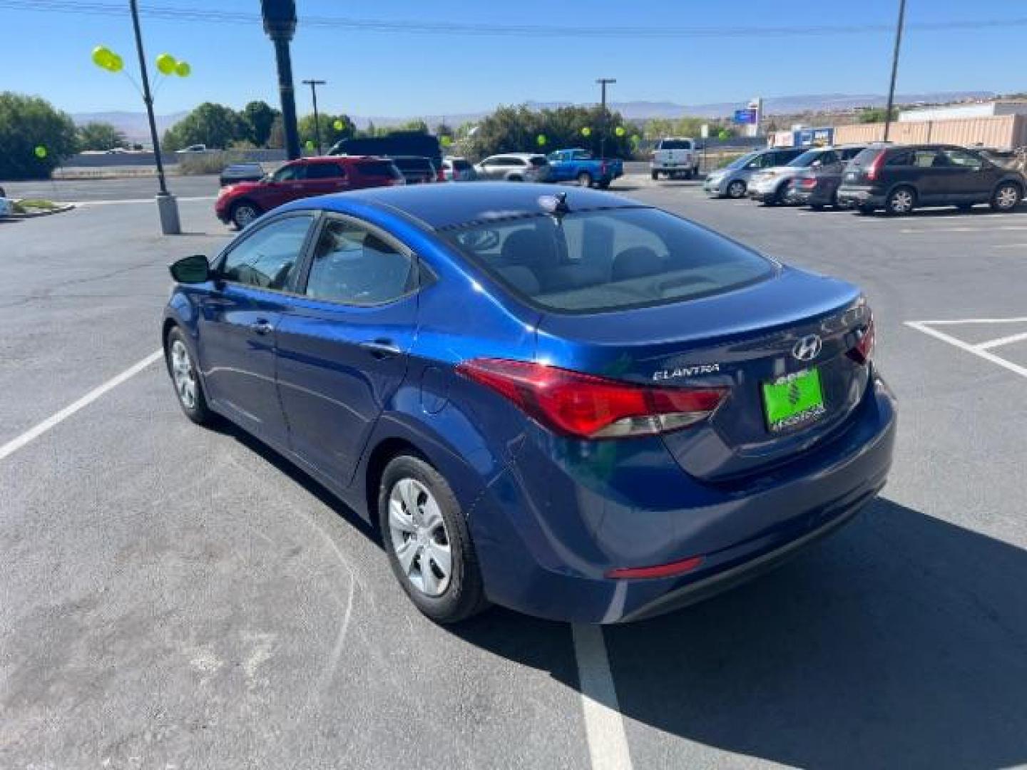 2016 Lakeside Blue /Gray Hyundai Elantra SE (5NPDH4AE2GH) with an Nu 1.8L I-4 DOHC engine, Automatic transmission, located at 940 North Main Street, Cedar City, UT, 84720, (435) 628-0023, 37.692936, -113.061897 - We specialize in helping ALL people get the best financing available. No matter your credit score, good, bad or none we can get you an amazing rate. Had a bankruptcy, divorce, or repossessions? We give you the green light to get your credit back on the road. Low down and affordable payments that fit - Photo#4
