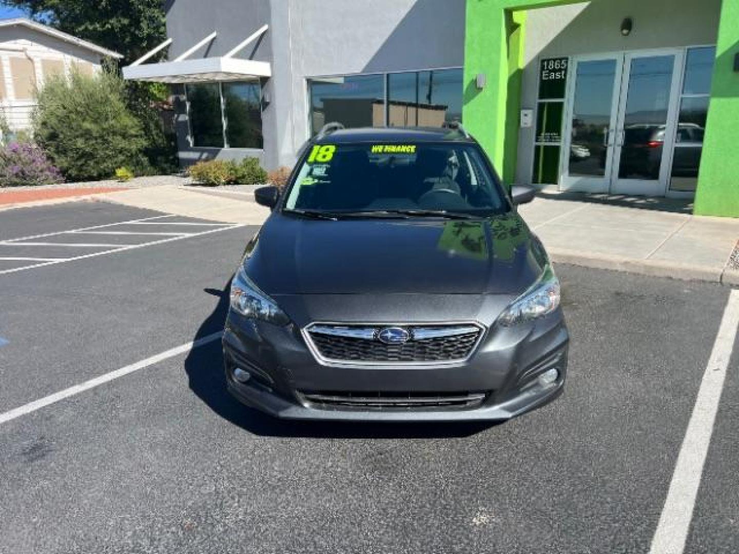 2018 Magnetite Gray Metallic /Black Subaru Impreza 2.0i Premium (4S3GTAB61J3) with an 2L H-4 gasoline direct injection engine, Automatic transmission, located at 940 North Main Street, Cedar City, UT, 84720, (435) 628-0023, 37.692936, -113.061897 - We specialize in helping ALL people get the best financing available. No matter your credit score, good, bad or none we can get you an amazing rate. Had a bankruptcy, divorce, or repossessions? We give you the green light to get your credit back on the road. Low down and affordable payments that fit - Photo#1