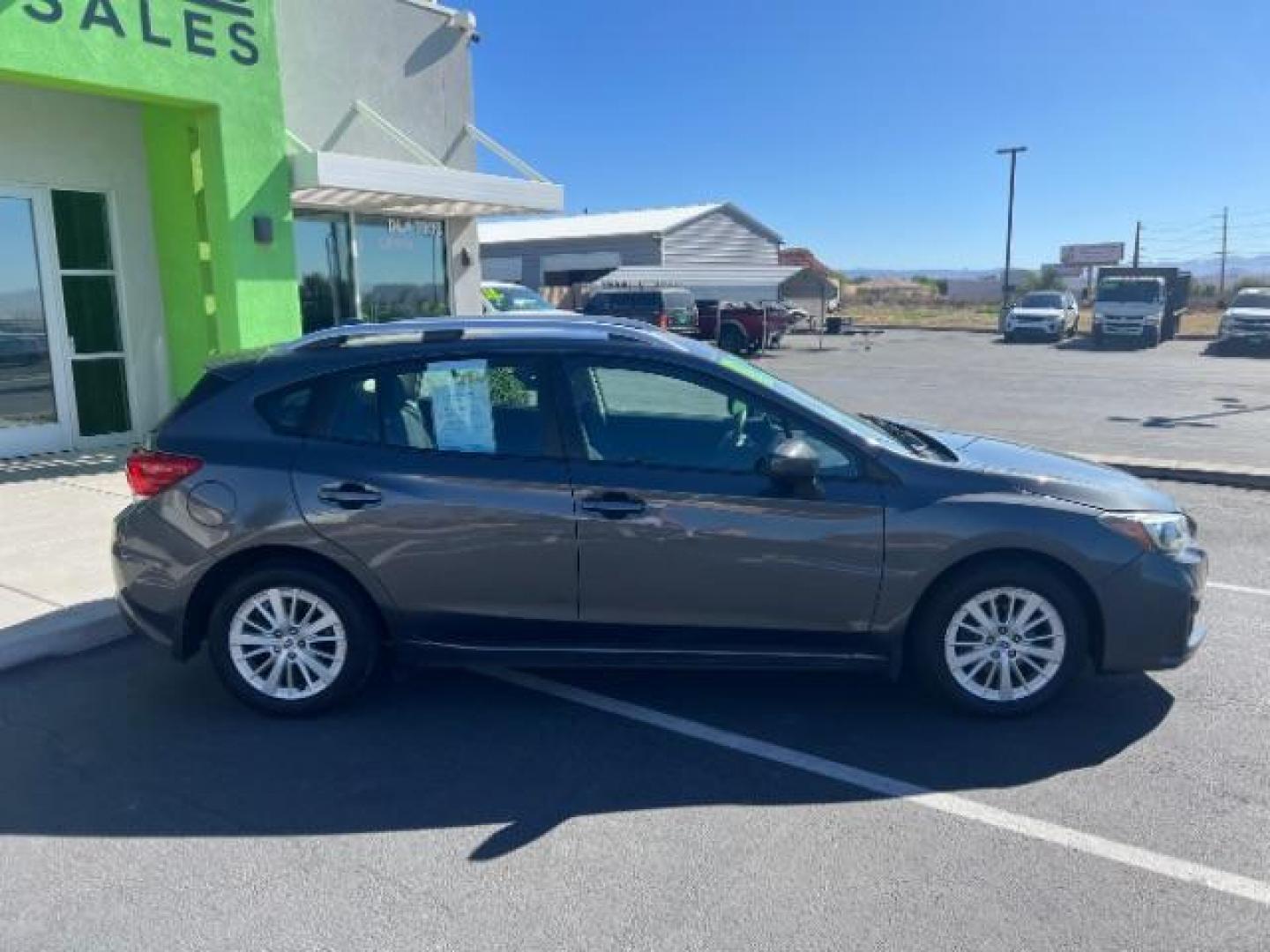 2018 Magnetite Gray Metallic /Black Subaru Impreza 2.0i Premium (4S3GTAB61J3) with an 2L H-4 gasoline direct injection engine, Automatic transmission, located at 940 North Main Street, Cedar City, UT, 84720, (435) 628-0023, 37.692936, -113.061897 - We specialize in helping ALL people get the best financing available. No matter your credit score, good, bad or none we can get you an amazing rate. Had a bankruptcy, divorce, or repossessions? We give you the green light to get your credit back on the road. Low down and affordable payments that fit - Photo#7