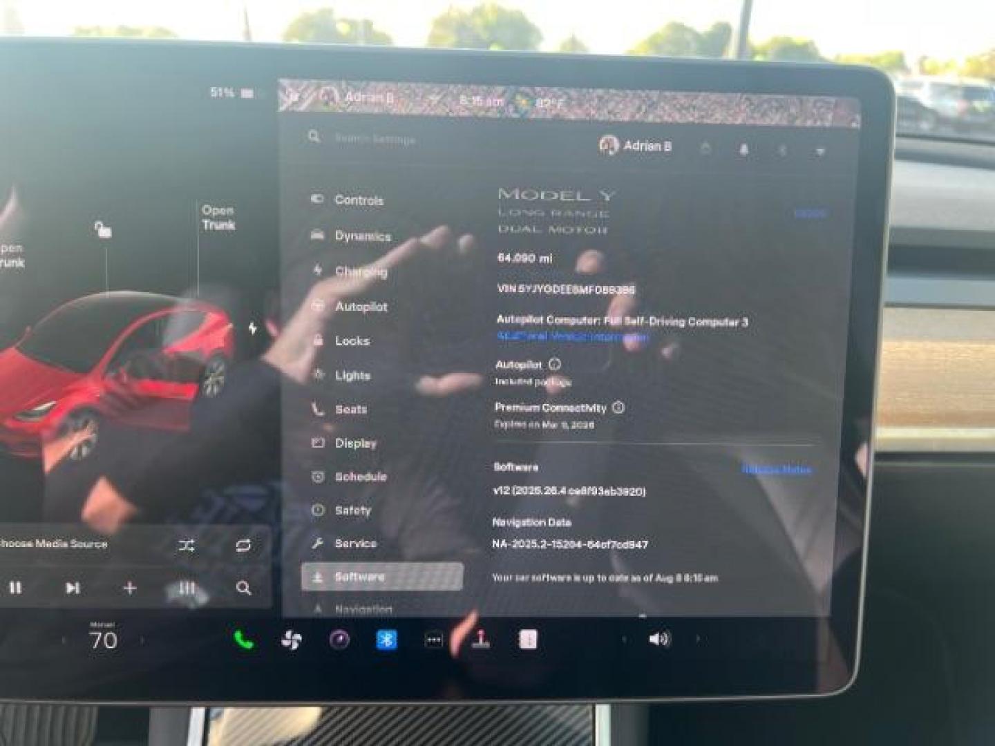 2021 Red Multi-Coat /Black Tesla Model Y Long Range Dual Motor All-Wheel Drive (5YJYGDEE8MF) with an ELECTRIC engine, Continuously Variable Transmission transmission, located at 1865 East Red Hills Pkwy, St. George, 84770, (435) 628-0023, 37.120850, -113.543640 - This Tesla is an AWD Long Range. Battery is 90% healthy, 289 on full charge. Near new condition! Full Tesla factory warranty up to 120k miles. Extended EV battery warranty available. Financing for ALL credit types. 4 Seasons Auto THE southern Utah Tesla Experts. Call or text for more info DL# 7 - Photo#1