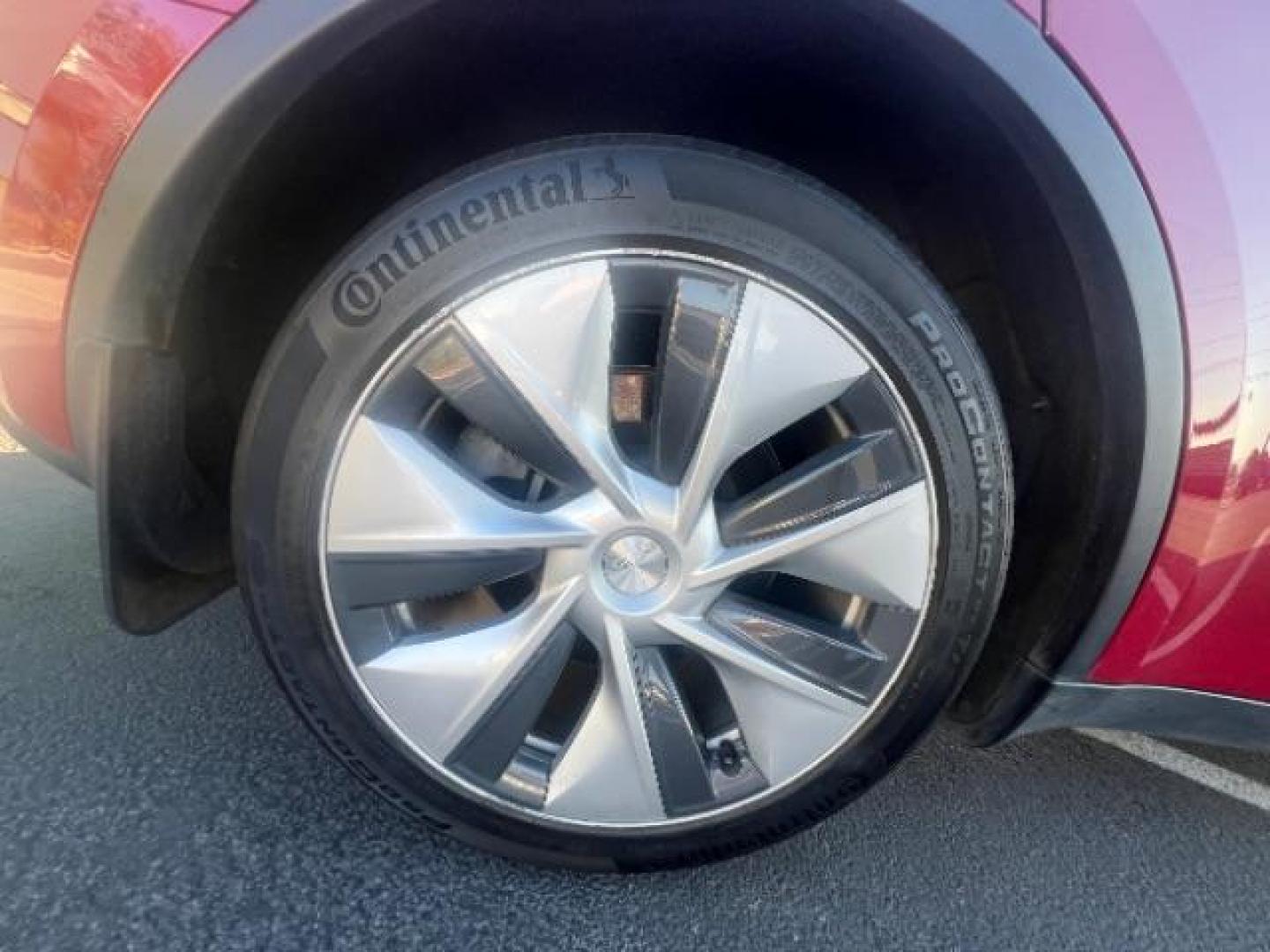 2021 Red Multi-Coat /Black Tesla Model Y Long Range Dual Motor All-Wheel Drive (5YJYGDEE8MF) with an ELECTRIC engine, Continuously Variable Transmission transmission, located at 1865 East Red Hills Pkwy, St. George, 84770, (435) 628-0023, 37.120850, -113.543640 - This Tesla is an AWD Long Range. Battery is 90% healthy, 289 on full charge. Near new condition! Full Tesla factory warranty up to 120k miles. Extended EV battery warranty available. Financing for ALL credit types. 4 Seasons Auto THE southern Utah Tesla Experts. Call or text for more info DL# 7 - Photo#11