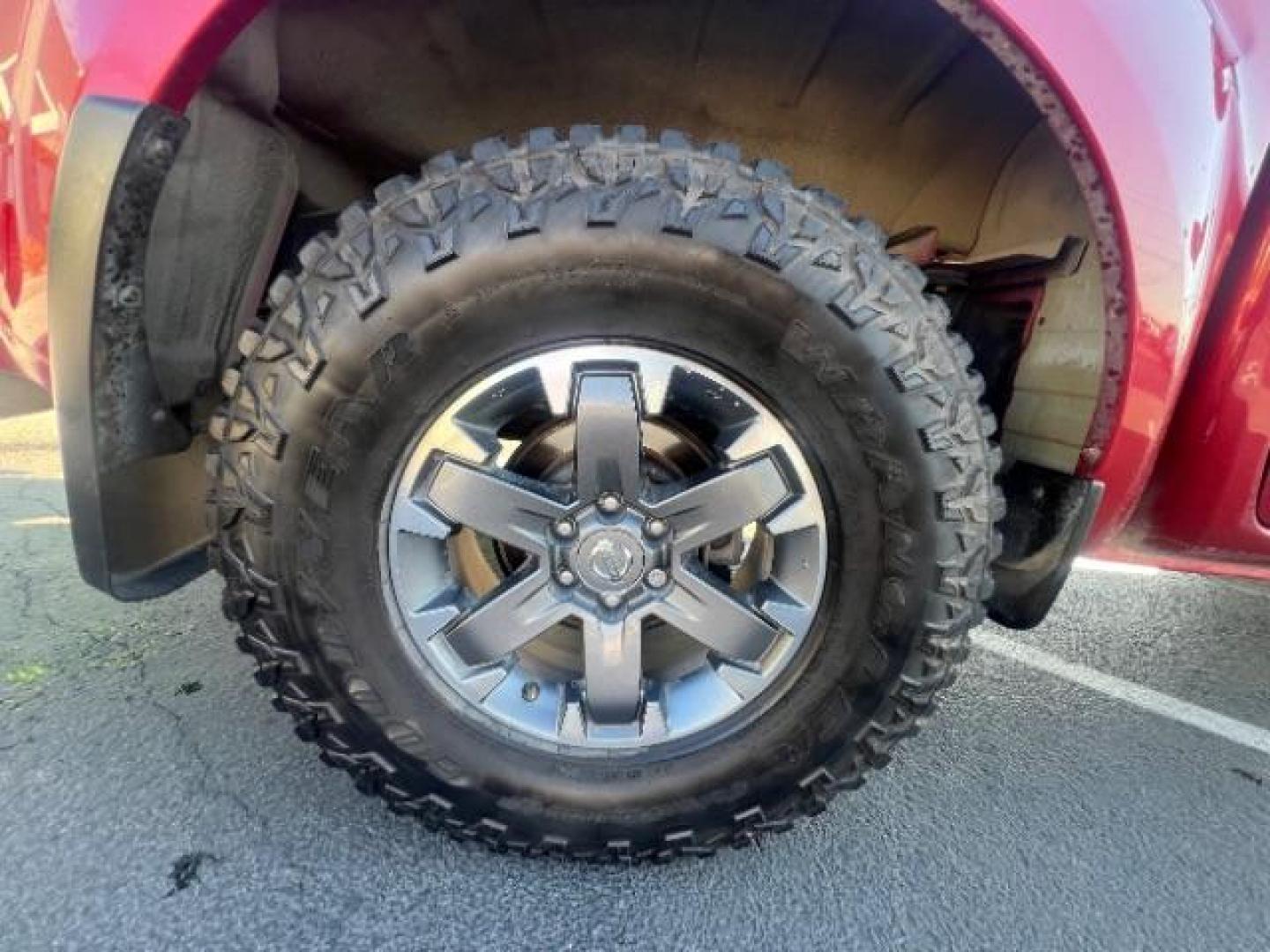 2018 Lava Red /Graphite w/White Stitching, cloth Nissan Frontier PRO-4X Crew Cab 5AT 4WD (1N6AD0EV9JN) with an 4.0L V6 DOHC 24V engine, 5-Speed Automatic transmission, located at 1865 East Red Hills Pkwy, St. George, 84770, (435) 628-0023, 37.120850, -113.543640 - Photo#8