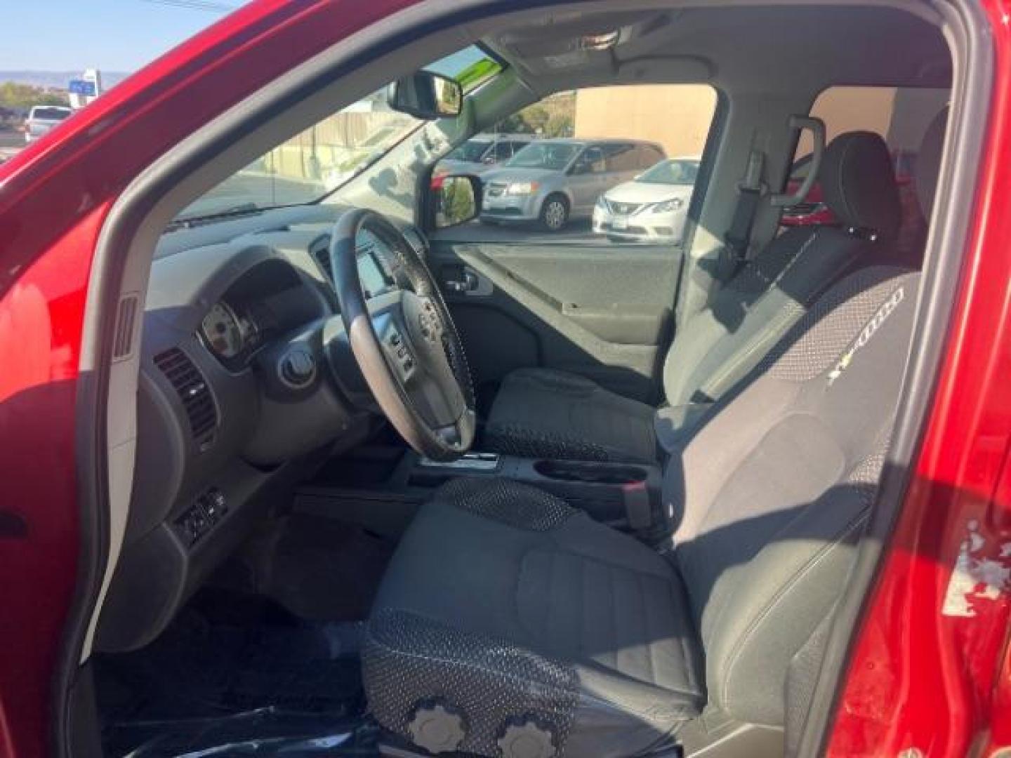 2018 Lava Red /Graphite w/White Stitching, cloth Nissan Frontier PRO-4X Crew Cab 5AT 4WD (1N6AD0EV9JN) with an 4.0L V6 DOHC 24V engine, 5-Speed Automatic transmission, located at 1865 East Red Hills Pkwy, St. George, 84770, (435) 628-0023, 37.120850, -113.543640 - Photo#14