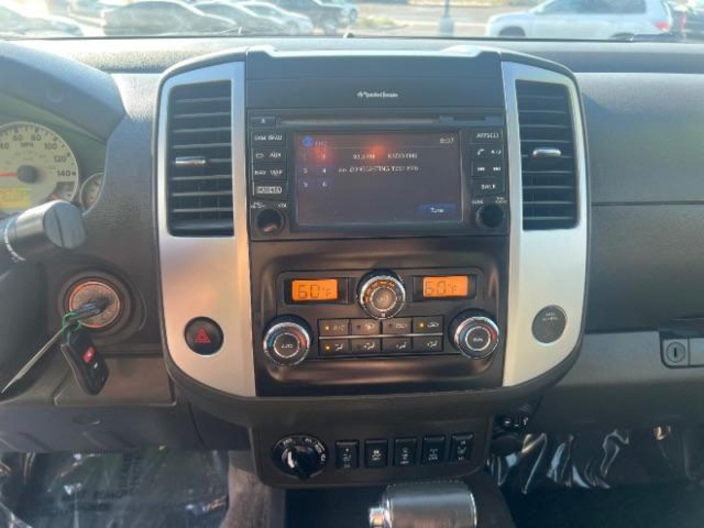 2018 Lava Red /Graphite w/White Stitching, cloth Nissan Frontier PRO-4X Crew Cab 5AT 4WD (1N6AD0EV9JN) with an 4.0L V6 DOHC 24V engine, 5-Speed Automatic transmission, located at 1865 East Red Hills Pkwy, St. George, 84770, (435) 628-0023, 37.120850, -113.543640 - Photo#17