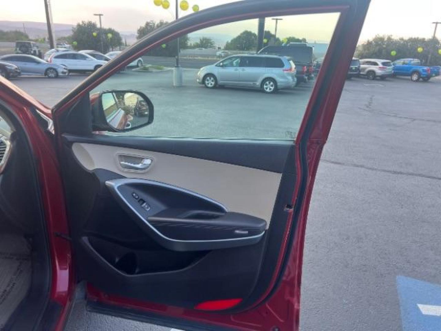 2016 Regal Red Pearl /Gray, cloth Hyundai Santa Fe SE AWD (KM8SMDHF9GU) with an 3.3L V6 DOHC 24V engine, 6-Speed Automatic transmission, located at 1865 East Red Hills Pkwy, St. George, 84770, (435) 628-0023, 37.120850, -113.543640 - We specialize in helping ALL people get the best financing available. No matter your credit score, good, bad or none we can get you an amazing rate. Had a bankruptcy, divorce, or repossessions? We give you the green light to get your credit back on the road. Low down and affordable payments that fit - Photo#30