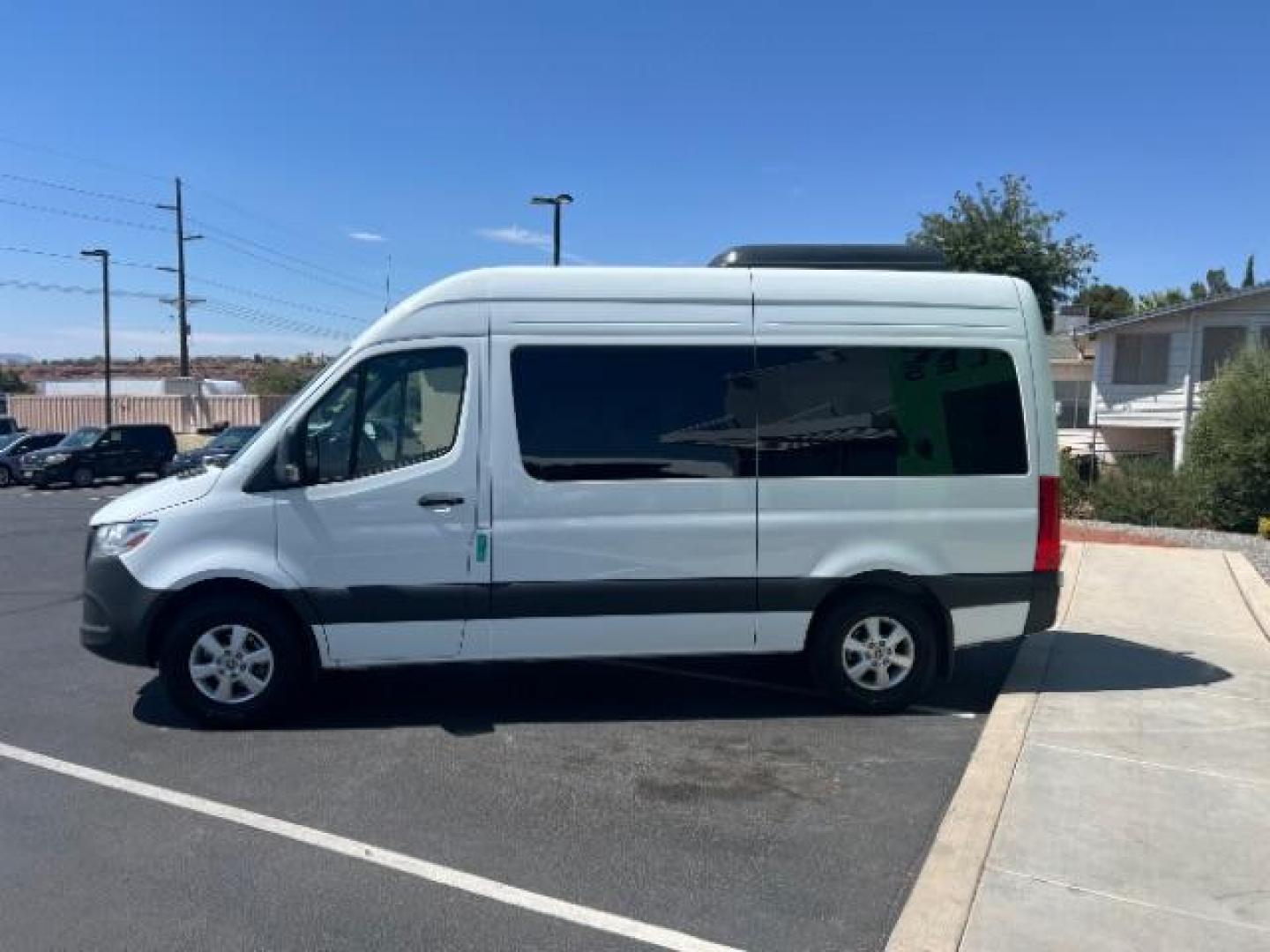 2024 Arctic White /Black Mercedes-Benz Sprinter 2500 Standard Roof 4-Cyl Diesel HO (W1Z4NFHY7RP) with an 2L I-4 diesel direct injection engine, Automatic transmission, located at 1865 East Red Hills Pkwy, St. George, 84770, (435) 628-0023, 37.120850, -113.543640 - Photo#3