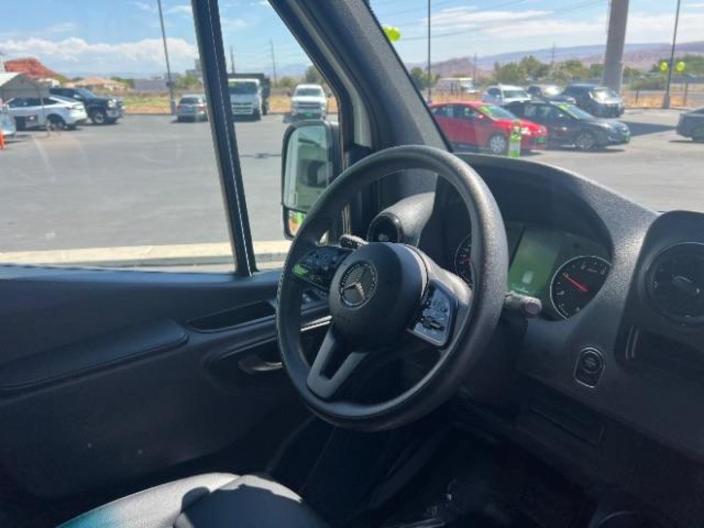 2024 Arctic White /Black Mercedes-Benz Sprinter 2500 Standard Roof 4-Cyl Diesel HO (W1Z4NFHY7RP) with an 2L I-4 diesel direct injection engine, Automatic transmission, located at 1865 East Red Hills Pkwy, St. George, 84770, (435) 628-0023, 37.120850, -113.543640 - Photo#31