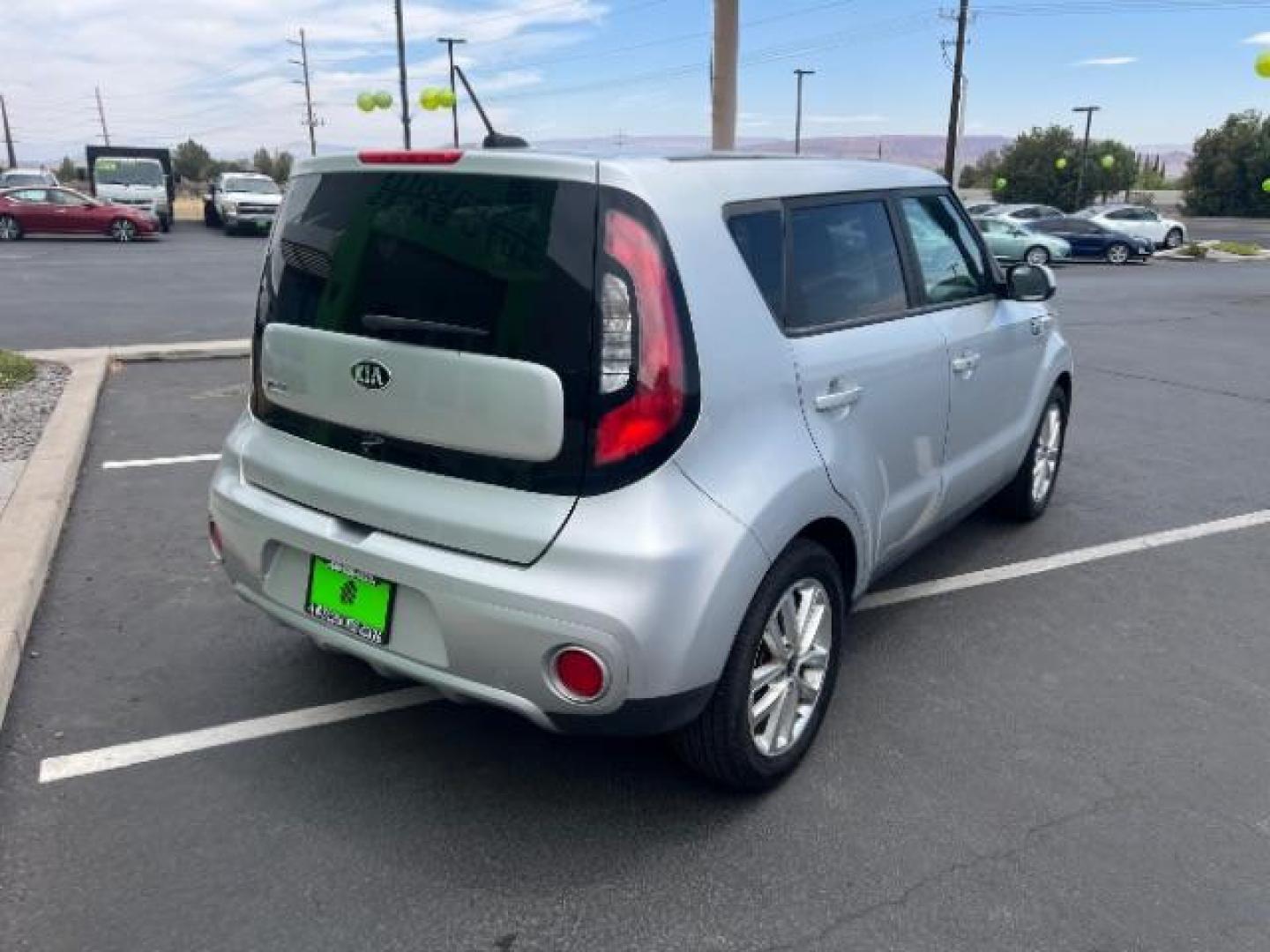 2017 Bright Silver /Gray 2-Tone Kia Soul + (KNDJP3A53H7) with an 2L I-4 gasoline direct injection engine, Automatic transmission, located at 940 North Main Street, Cedar City, UT, 84720, (435) 628-0023, 37.692936, -113.061897 - Photo#6