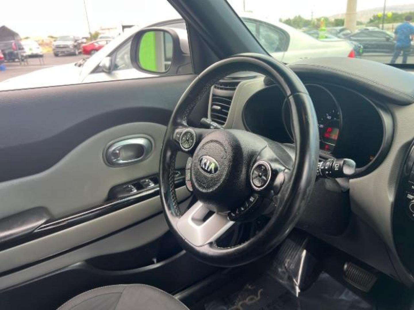 2017 Bright Silver /Gray 2-Tone Kia Soul + (KNDJP3A53H7) with an 2L I-4 gasoline direct injection engine, Automatic transmission, located at 940 North Main Street, Cedar City, UT, 84720, (435) 628-0023, 37.692936, -113.061897 - Photo#30