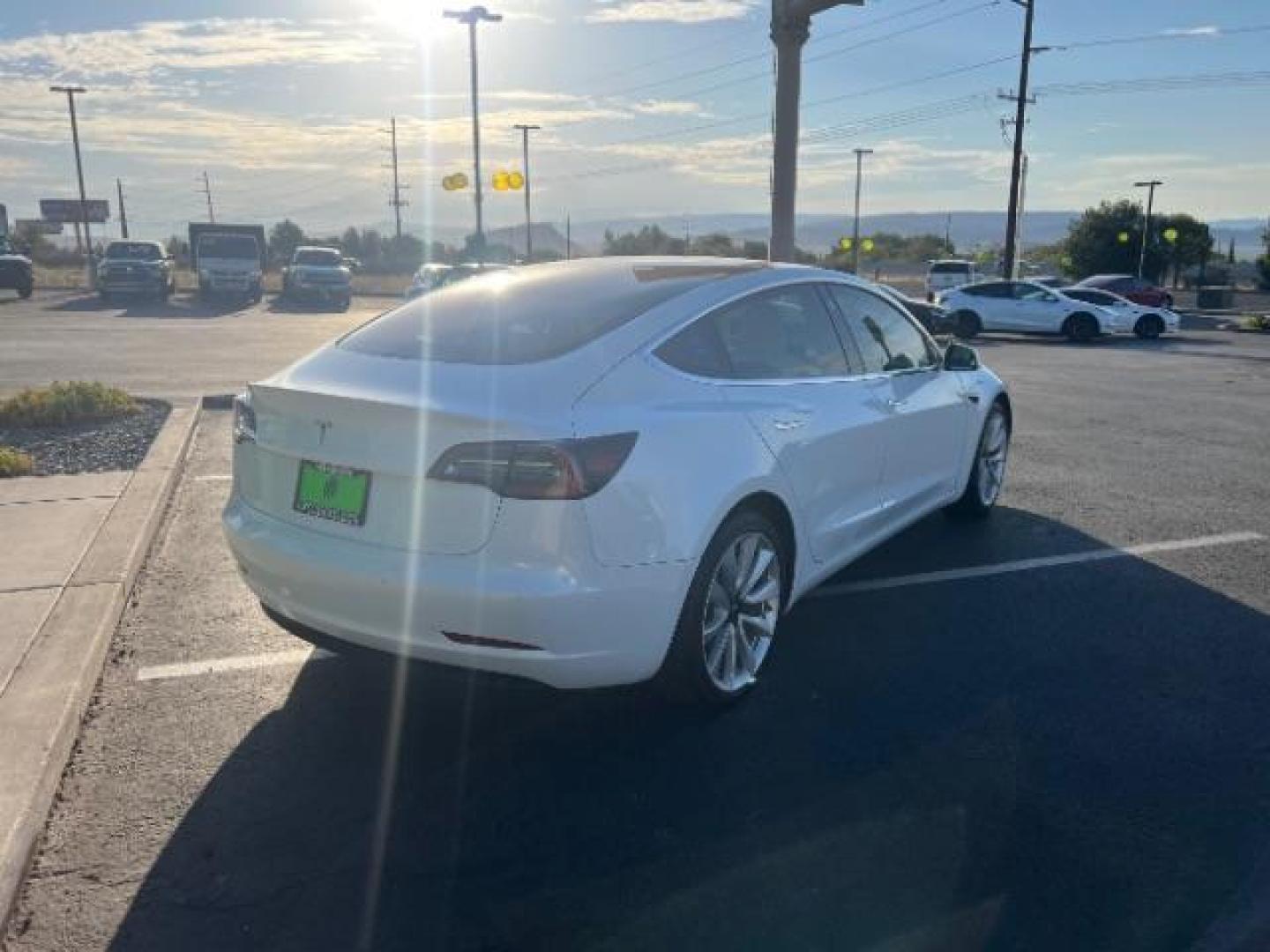 2018 Pearl White Multi-Coat /White Tesla Model 3 Long Range (5YJ3E1EB0JF) with an ELECTRIC engine, Continuously Variable Transmission transmission, located at 1865 East Red Hills Pkwy, St. George, 84770, (435) 628-0023, 37.120850, -113.543640 - ****Price includes $4k IRS EV REBATE**** We are approved to file the EV rebate directly with the IRS. We recived the funds in 7 days and take credit off the price of car. Check with IRS EV website to be sure you qualify. This program ends Sept 30th so ACT FAST! This Tesla is an AWD Long Range. Whi - Photo#8