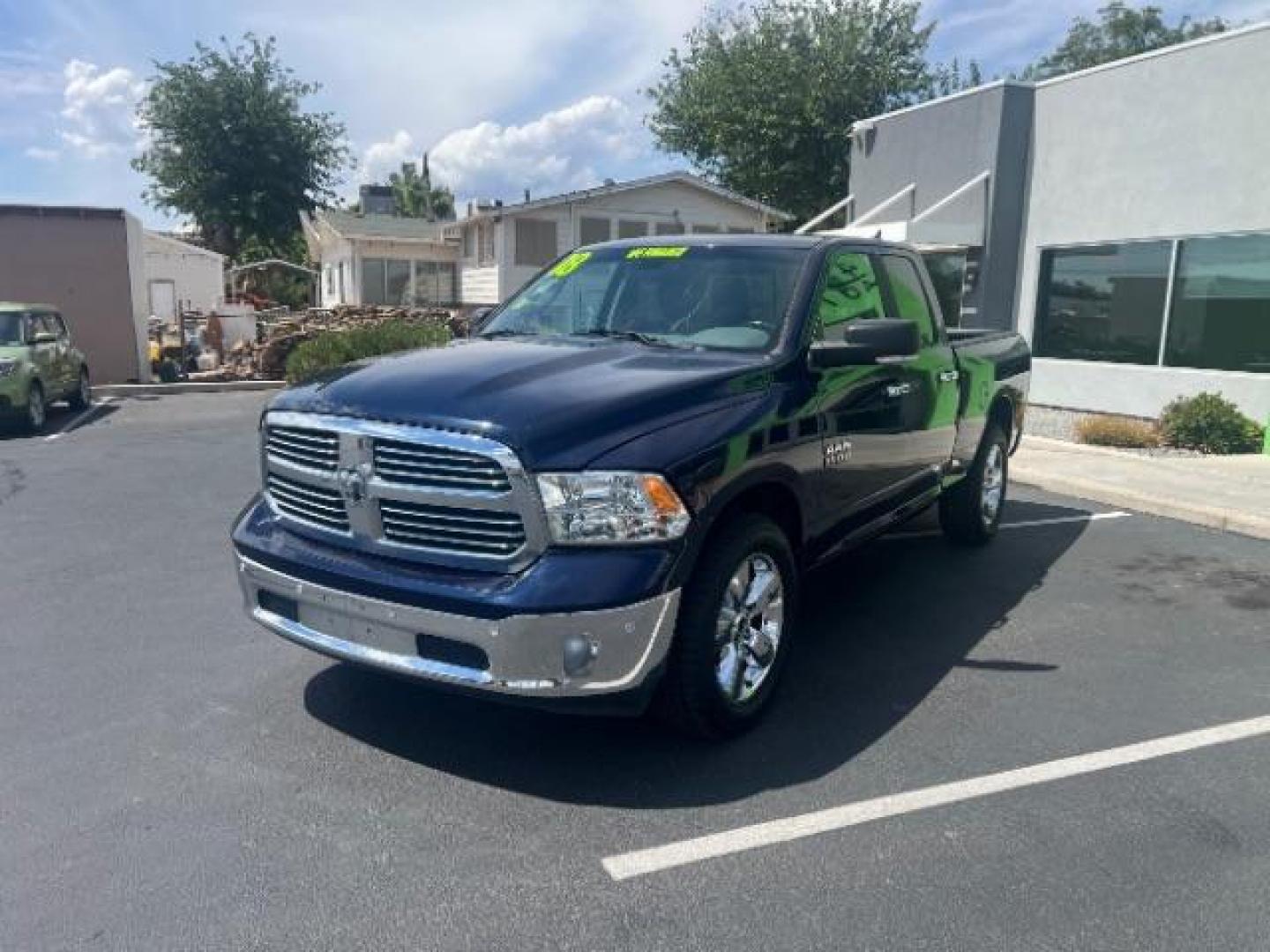 2018 New Holland Blue /Diesel Gray/Black Ram 1500 Big Horn Quad Cab 4x4 6'4 Box (1C6RR7GG5JS) with an EcoDiesel 3L V-6 diesel direct injection engine, Automatic transmission, located at 1865 East Red Hills Pkwy, St. George, 84770, (435) 628-0023, 37.120850, -113.543640 - We specialize in helping ALL people get the best financing available. No matter your credit score, good, bad or none we can get you an amazing rate. Had a bankruptcy, divorce, or repossessions? We give you the green light to get your credit back on the road. Low down and affordable payments that fit - Photo#2