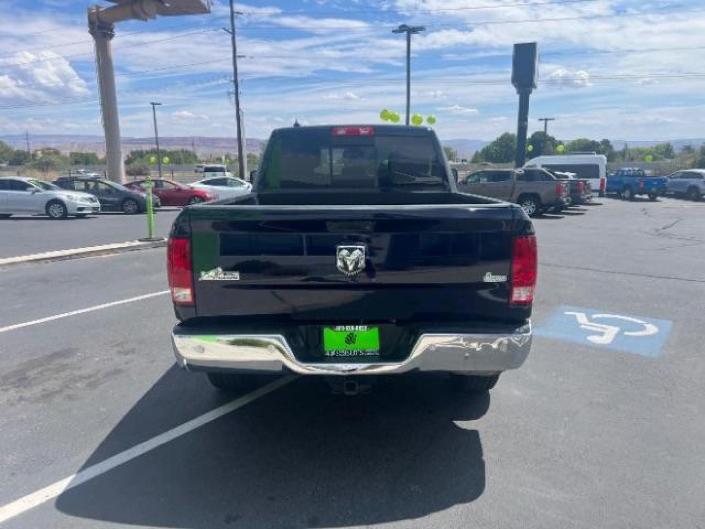 2018 New Holland Blue /Diesel Gray/Black Ram 1500 Big Horn Quad Cab 4x4 6'4 Box (1C6RR7GG5JS) with an EcoDiesel 3L V-6 diesel direct injection engine, Automatic transmission, located at 1865 East Red Hills Pkwy, St. George, 84770, (435) 628-0023, 37.120850, -113.543640 - We specialize in helping ALL people get the best financing available. No matter your credit score, good, bad or none we can get you an amazing rate. Had a bankruptcy, divorce, or repossessions? We give you the green light to get your credit back on the road. Low down and affordable payments that fit - Photo#3