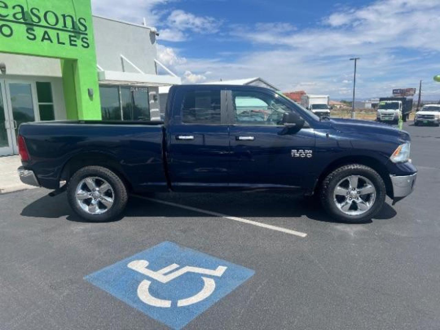 2018 New Holland Blue /Diesel Gray/Black Ram 1500 Big Horn Quad Cab 4x4 6'4 Box (1C6RR7GG5JS) with an EcoDiesel 3L V-6 diesel direct injection engine, Automatic transmission, located at 1865 East Red Hills Pkwy, St. George, 84770, (435) 628-0023, 37.120850, -113.543640 - We specialize in helping ALL people get the best financing available. No matter your credit score, good, bad or none we can get you an amazing rate. Had a bankruptcy, divorce, or repossessions? We give you the green light to get your credit back on the road. Low down and affordable payments that fit - Photo#7