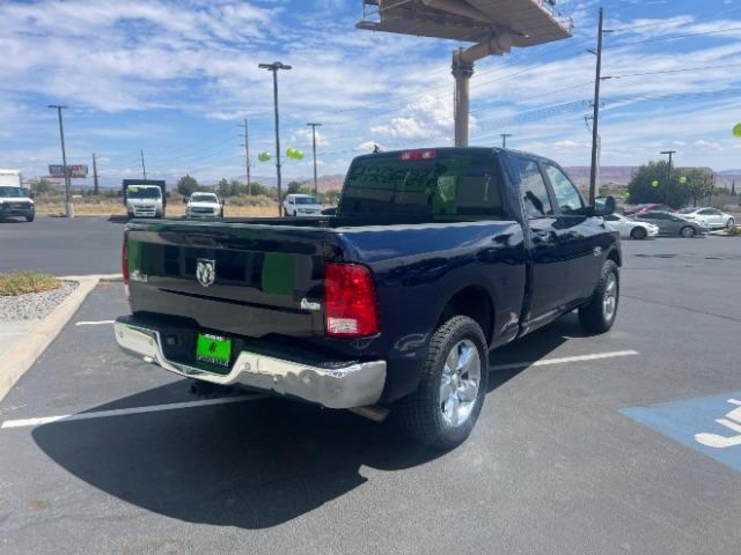 2018 New Holland Blue /Diesel Gray/Black Ram 1500 Big Horn Quad Cab 4x4 6'4 Box (1C6RR7GG5JS) with an EcoDiesel 3L V-6 diesel direct injection engine, Automatic transmission, located at 1865 East Red Hills Pkwy, St. George, 84770, (435) 628-0023, 37.120850, -113.543640 - We specialize in helping ALL people get the best financing available. No matter your credit score, good, bad or none we can get you an amazing rate. Had a bankruptcy, divorce, or repossessions? We give you the green light to get your credit back on the road. Low down and affordable payments that fit - Photo#8