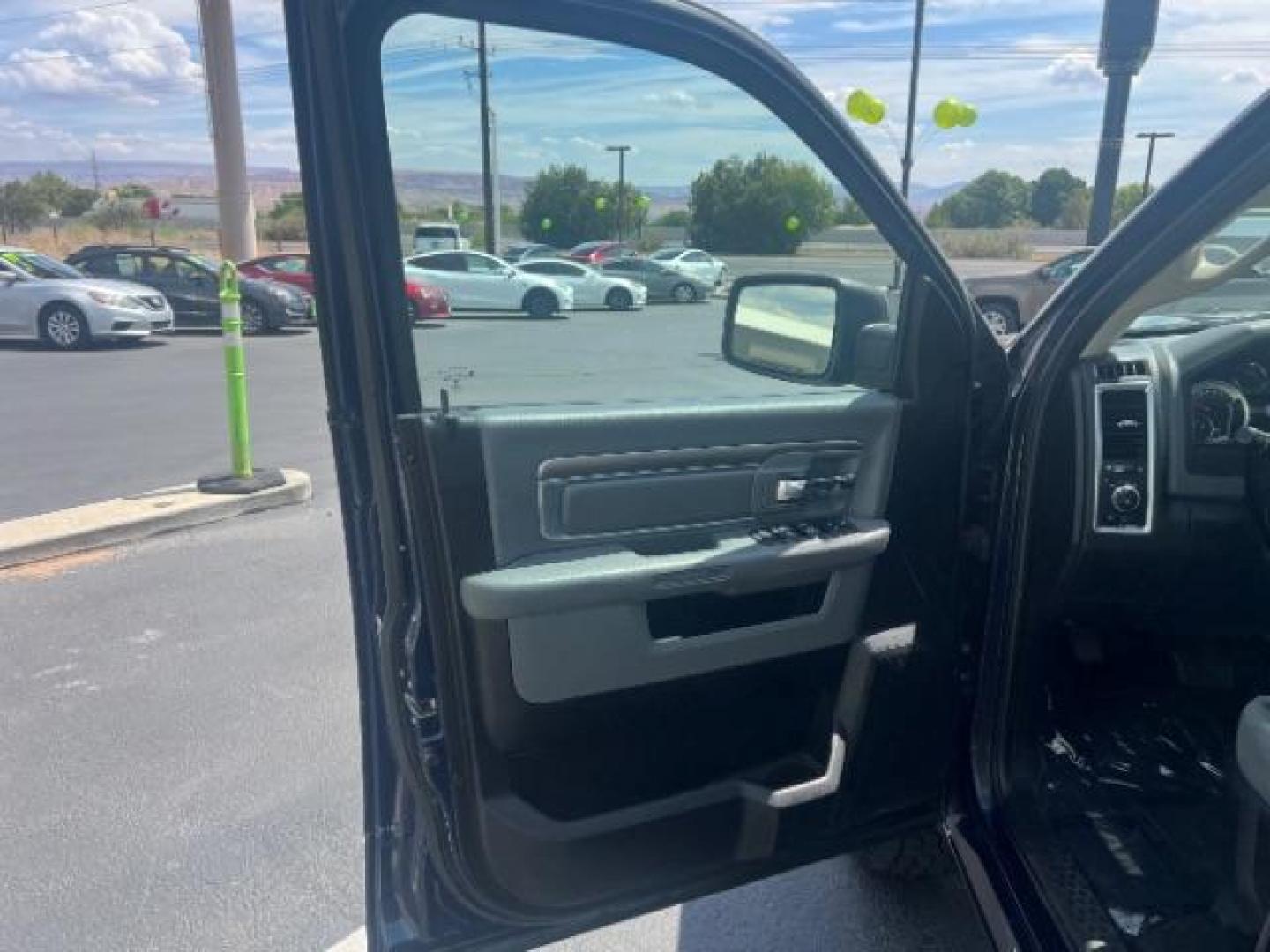 2018 New Holland Blue /Diesel Gray/Black Ram 1500 Big Horn Quad Cab 4x4 6'4 Box (1C6RR7GG5JS) with an EcoDiesel 3L V-6 diesel direct injection engine, Automatic transmission, located at 1865 East Red Hills Pkwy, St. George, 84770, (435) 628-0023, 37.120850, -113.543640 - We specialize in helping ALL people get the best financing available. No matter your credit score, good, bad or none we can get you an amazing rate. Had a bankruptcy, divorce, or repossessions? We give you the green light to get your credit back on the road. Low down and affordable payments that fit - Photo#14