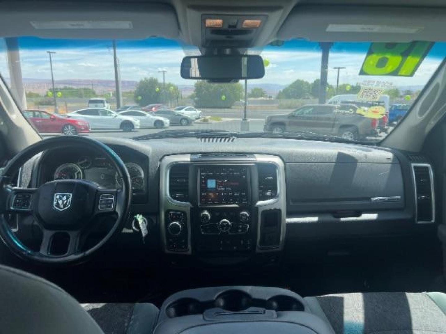 2018 New Holland Blue /Diesel Gray/Black Ram 1500 Big Horn Quad Cab 4x4 6'4 Box (1C6RR7GG5JS) with an EcoDiesel 3L V-6 diesel direct injection engine, Automatic transmission, located at 1865 East Red Hills Pkwy, St. George, 84770, (435) 628-0023, 37.120850, -113.543640 - We specialize in helping ALL people get the best financing available. No matter your credit score, good, bad or none we can get you an amazing rate. Had a bankruptcy, divorce, or repossessions? We give you the green light to get your credit back on the road. Low down and affordable payments that fit - Photo#22