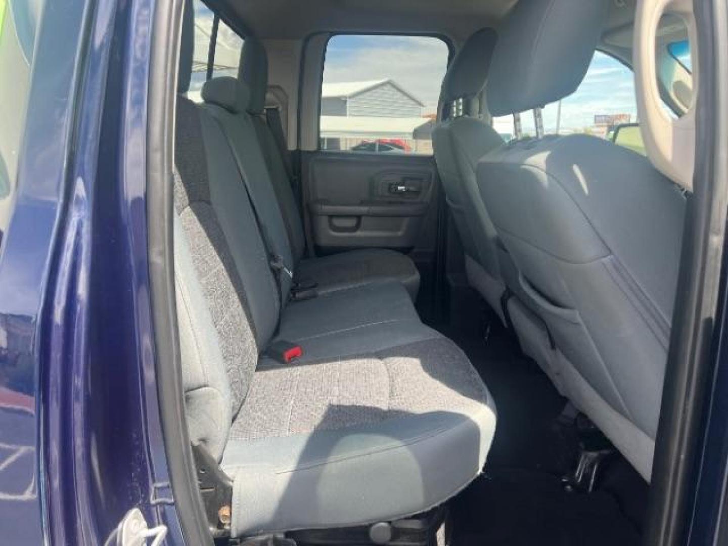 2018 New Holland Blue /Diesel Gray/Black Ram 1500 Big Horn Quad Cab 4x4 6'4 Box (1C6RR7GG5JS) with an EcoDiesel 3L V-6 diesel direct injection engine, Automatic transmission, located at 1865 East Red Hills Pkwy, St. George, 84770, (435) 628-0023, 37.120850, -113.543640 - We specialize in helping ALL people get the best financing available. No matter your credit score, good, bad or none we can get you an amazing rate. Had a bankruptcy, divorce, or repossessions? We give you the green light to get your credit back on the road. Low down and affordable payments that fit - Photo#25