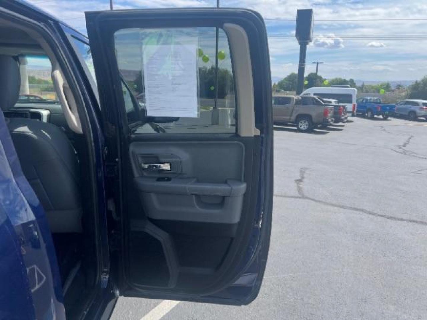 2018 New Holland Blue /Diesel Gray/Black Ram 1500 Big Horn Quad Cab 4x4 6'4 Box (1C6RR7GG5JS) with an EcoDiesel 3L V-6 diesel direct injection engine, Automatic transmission, located at 1865 East Red Hills Pkwy, St. George, 84770, (435) 628-0023, 37.120850, -113.543640 - We specialize in helping ALL people get the best financing available. No matter your credit score, good, bad or none we can get you an amazing rate. Had a bankruptcy, divorce, or repossessions? We give you the green light to get your credit back on the road. Low down and affordable payments that fit - Photo#26