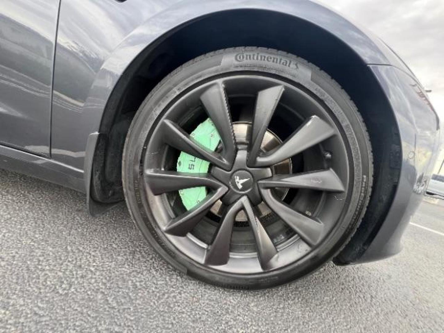 2018 Grey /White Tesla Model 3 Long Range (5YJ3E1EB6JF) with an ELECTRIC engine, Continuously Variable Transmission transmission, located at 1865 East Red Hills Pkwy, St. George, 84770, (435) 628-0023, 37.120850, -113.543640 - Photo#11