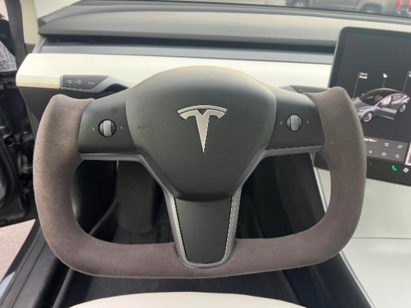 2018 Grey /White Tesla Model 3 Long Range (5YJ3E1EB6JF) with an ELECTRIC engine, Continuously Variable Transmission transmission, located at 1865 East Red Hills Pkwy, St. George, 84770, (435) 628-0023, 37.120850, -113.543640 - Photo#17
