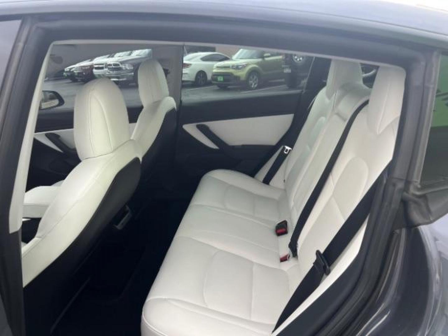 2018 Grey /White Tesla Model 3 Long Range (5YJ3E1EB6JF) with an ELECTRIC engine, Continuously Variable Transmission transmission, located at 1865 East Red Hills Pkwy, St. George, 84770, (435) 628-0023, 37.120850, -113.543640 - Photo#21