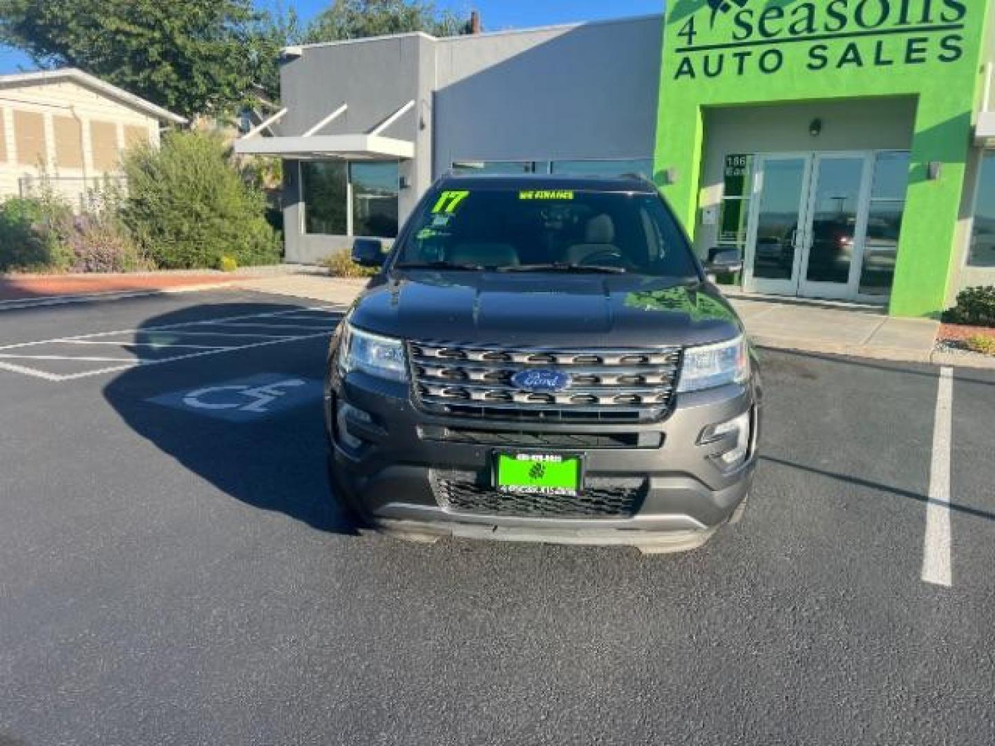 2017 Smoked Quartz Metallic Tinted Clearcoat /Ebony Black Ford Explorer XLT (1FM5K7D88HG) with an EcoBoost 2.3L I-4 gasoline direct injection engine, Automatic transmission, located at 1865 East Red Hills Pkwy, St. George, 84770, (435) 628-0023, 37.120850, -113.543640 - We specialize in helping ALL people get the best financing available. No matter your credit score, good, bad or none we can get you an amazing rate. Had a bankruptcy, divorce, or repossessions? We give you the green light to get your credit back on the road. Low down and affordable payments that fit - Photo#1