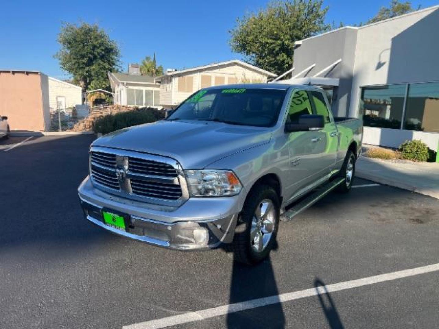 2018 Bright Silver Metallic Clearcoat /Diesel Gray/Black Ram 1500 Big Horn Quad Cab 4x4 6'4 Box (1C6RR7GG8JS) with an Pentastar 3.6L V-6 DOHC engine, Automatic transmission, located at 1865 East Red Hills Pkwy, St. George, 84770, (435) 628-0023, 37.120850, -113.543640 - We specialize in helping ALL people get the best financing available. No matter your credit score, good, bad or none we can get you an amazing rate. Had a bankruptcy, divorce, or repossessions? We give you the green light to get your credit back on the road. Low down and affordable payments that fit - Photo#2