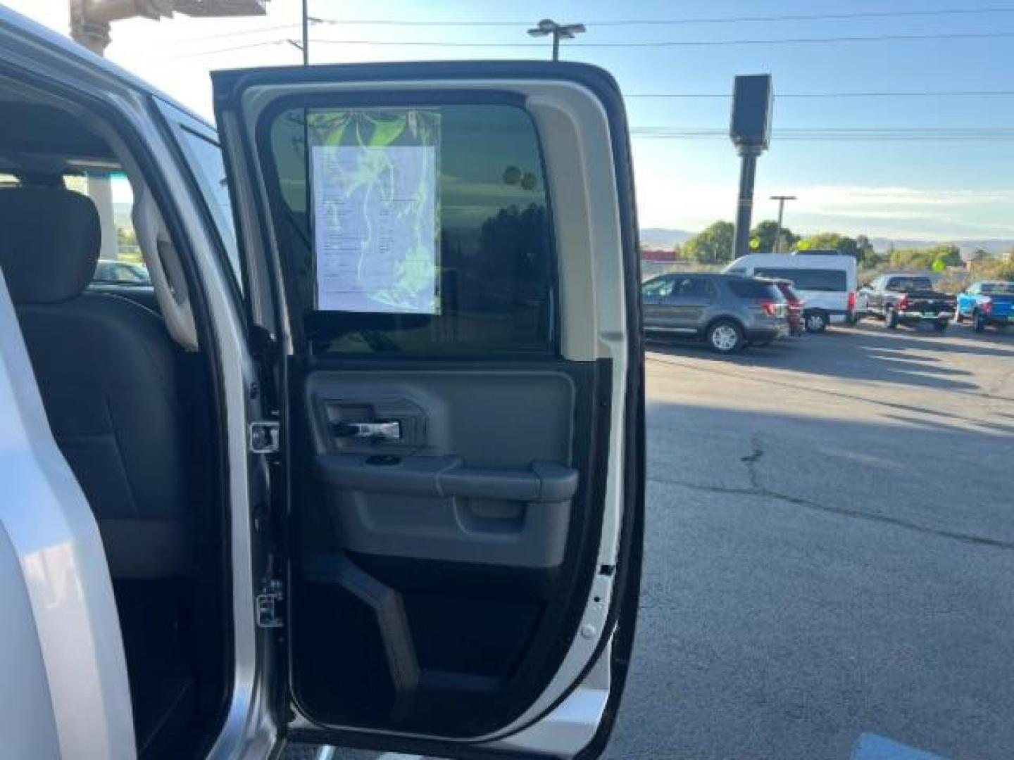 2018 Bright Silver Metallic Clearcoat /Diesel Gray/Black Ram 1500 Big Horn Quad Cab 4x4 6'4 Box (1C6RR7GG8JS) with an Pentastar 3.6L V-6 DOHC engine, Automatic transmission, located at 1865 East Red Hills Pkwy, St. George, 84770, (435) 628-0023, 37.120850, -113.543640 - We specialize in helping ALL people get the best financing available. No matter your credit score, good, bad or none we can get you an amazing rate. Had a bankruptcy, divorce, or repossessions? We give you the green light to get your credit back on the road. Low down and affordable payments that fit - Photo#25